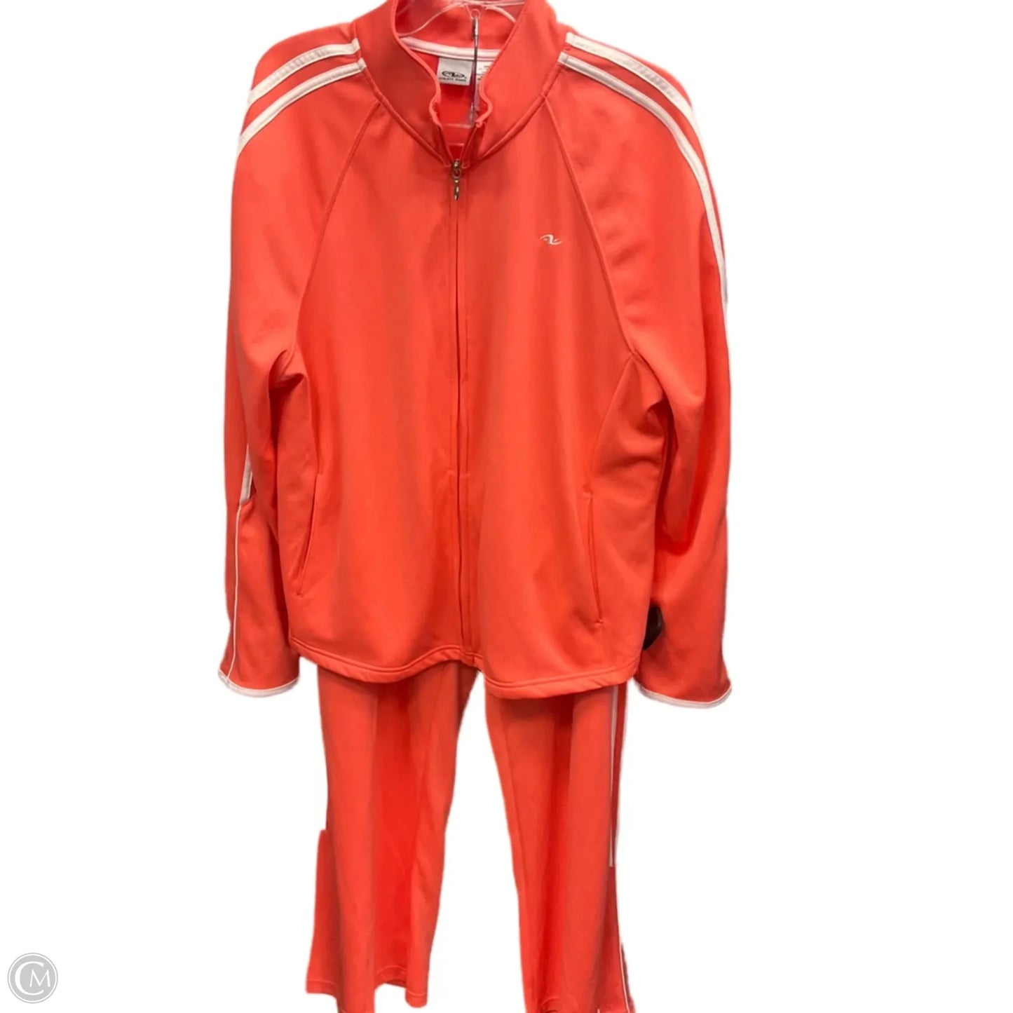 Athletic Pants 2pc By Athletic Works In Coral, Size: 2x