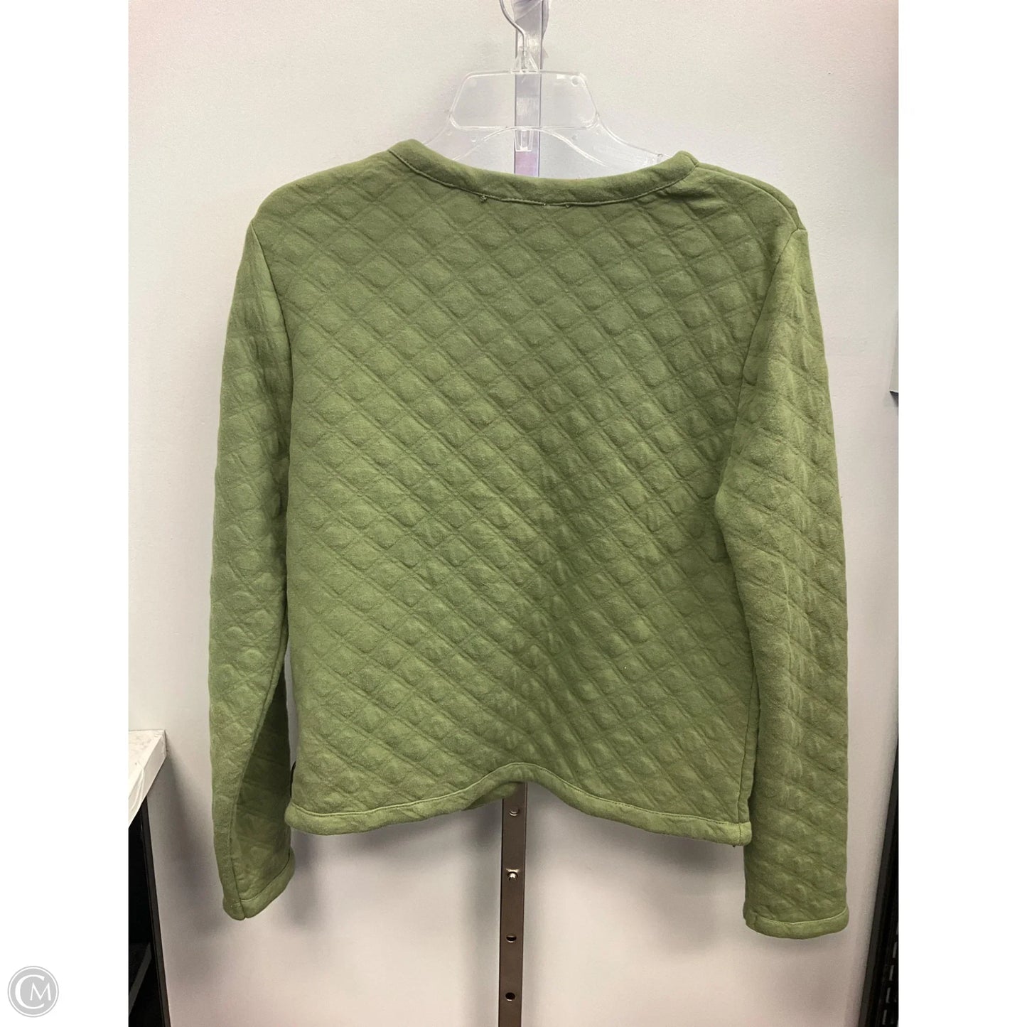 Sweater Cardigan By J. Crew In Green, Size: S