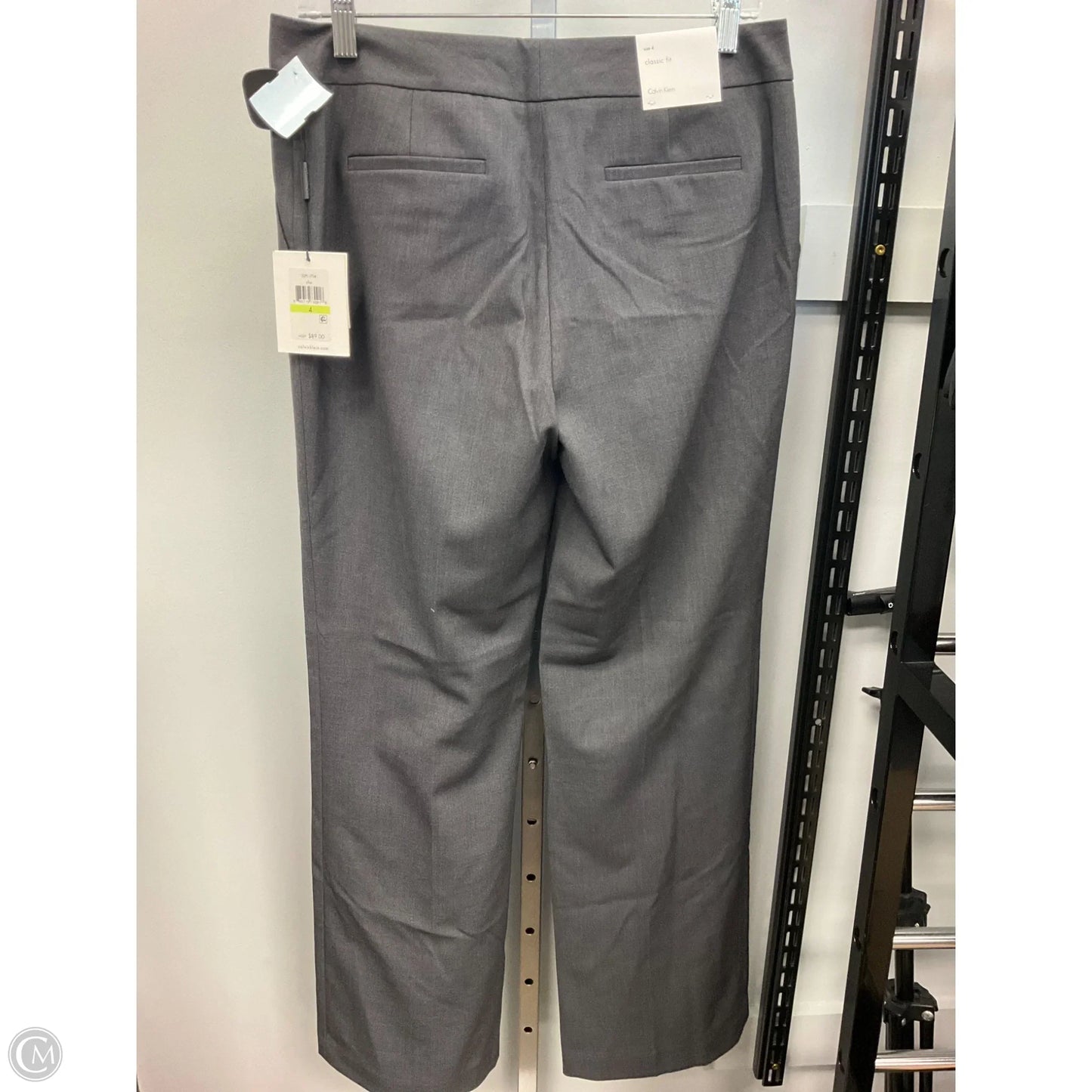 Pants Dress By Calvin Klein In Grey, Size: 4