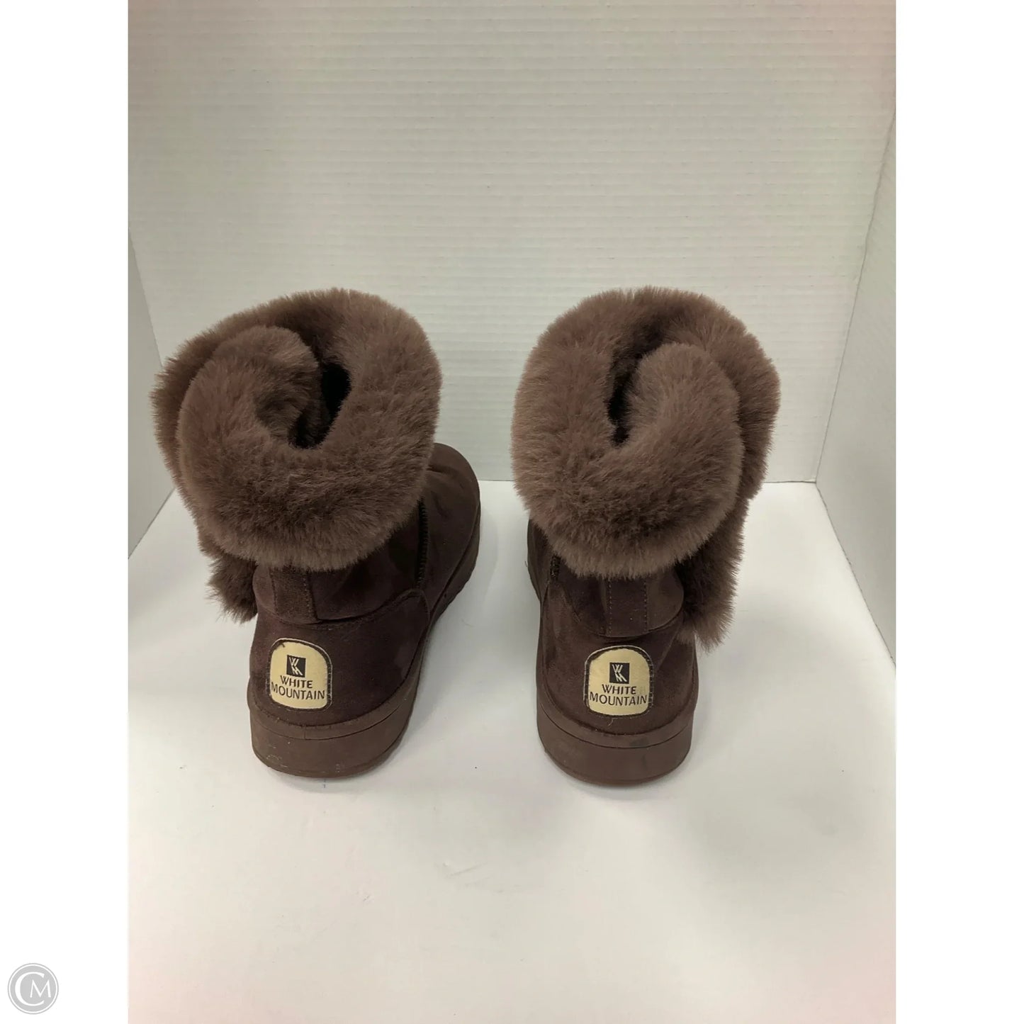 Boots Snow By White Mountain In Brown, Size: 8