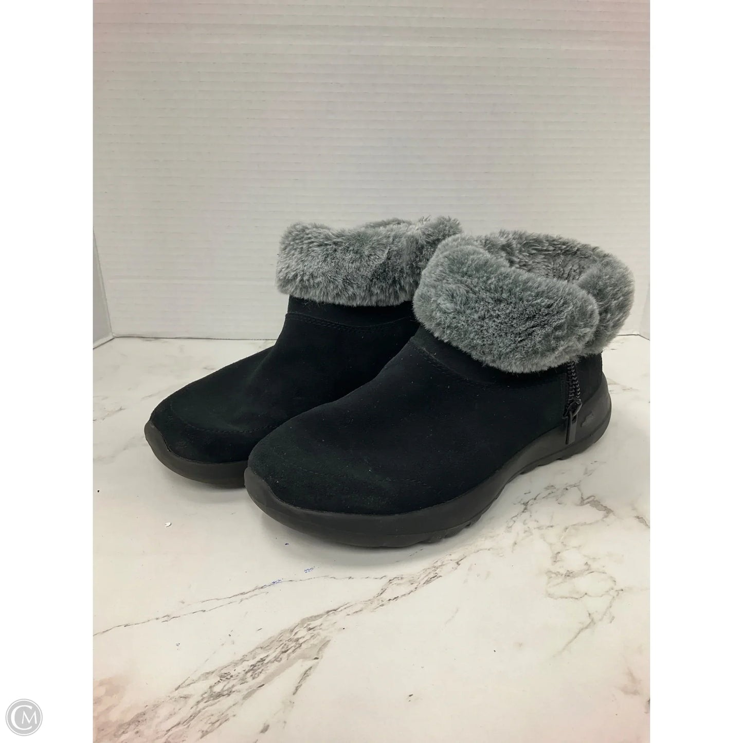 Boots Snow By Skechers In Black, Size: 6.5