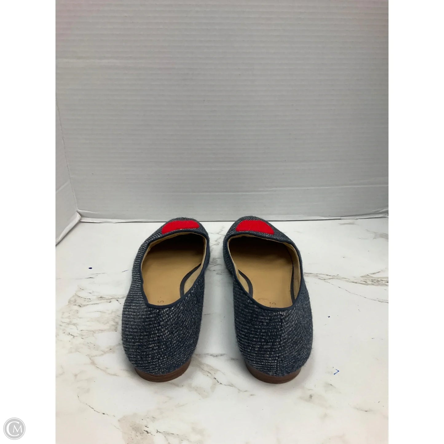 Shoes Flats By Talbots In Blue & Red, Size: 9