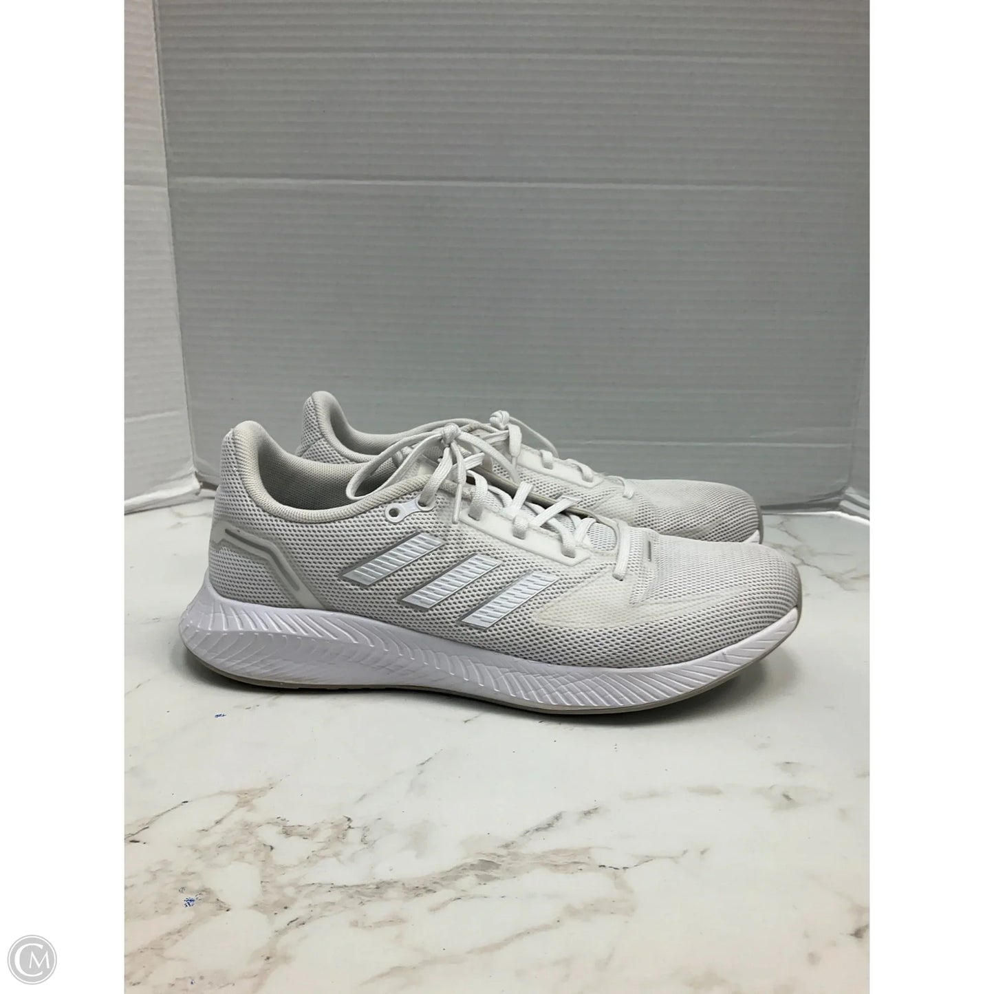Shoes Athletic By Adidas In White, Size: 9