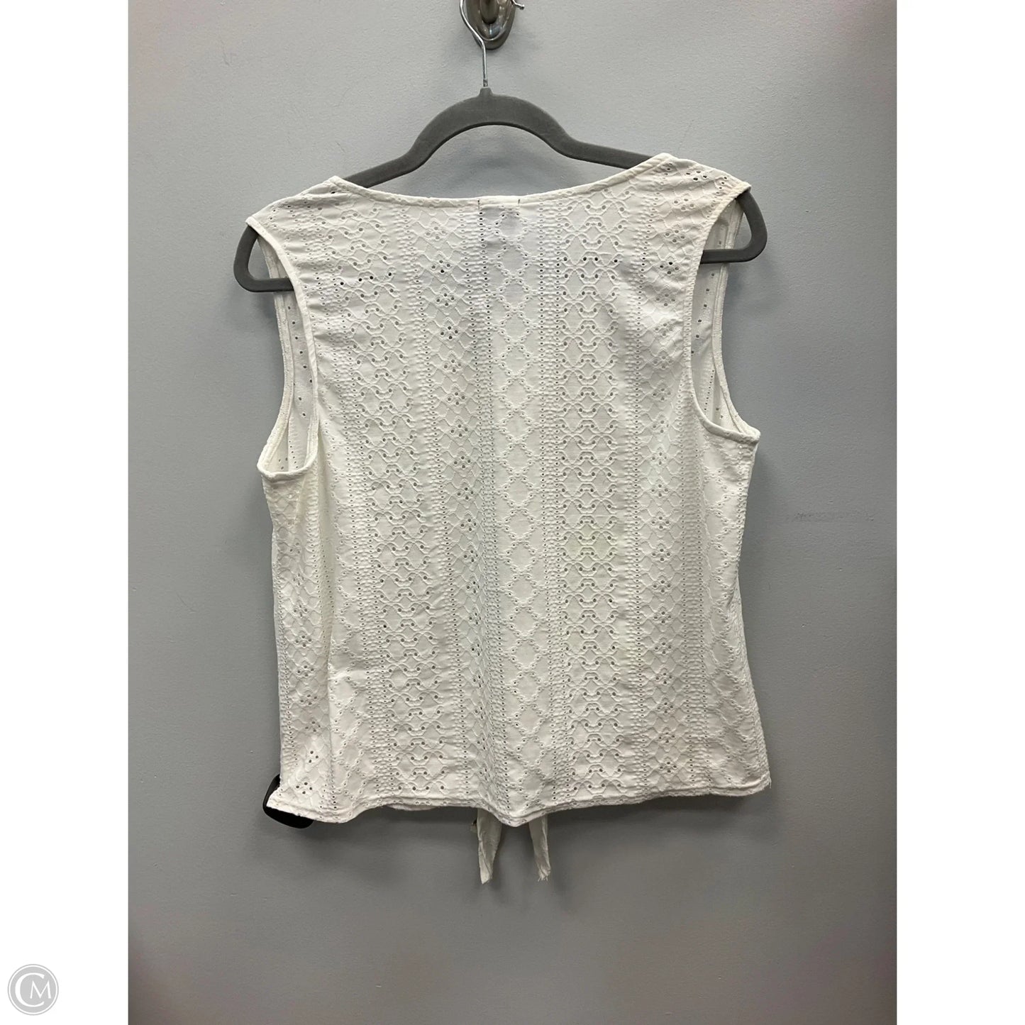 Top Sleeveless By W5 In Ivory, Size: M