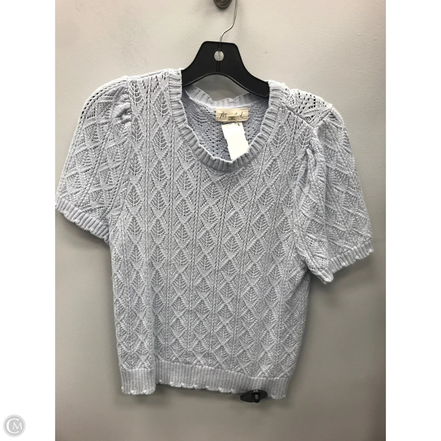 Sweater Short Sleeve By Marled In Blue, Size: S