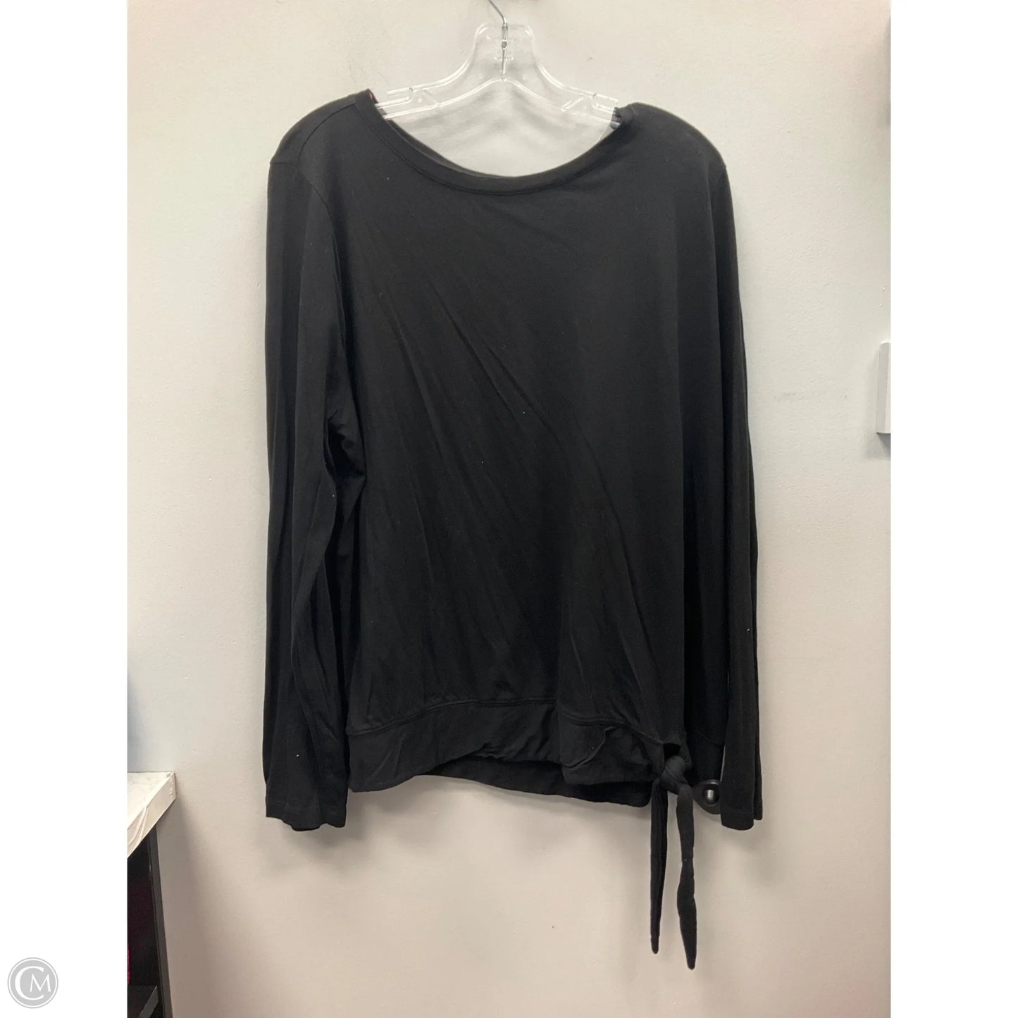 Top Long Sleeve By Loft In Black, Size: Xl