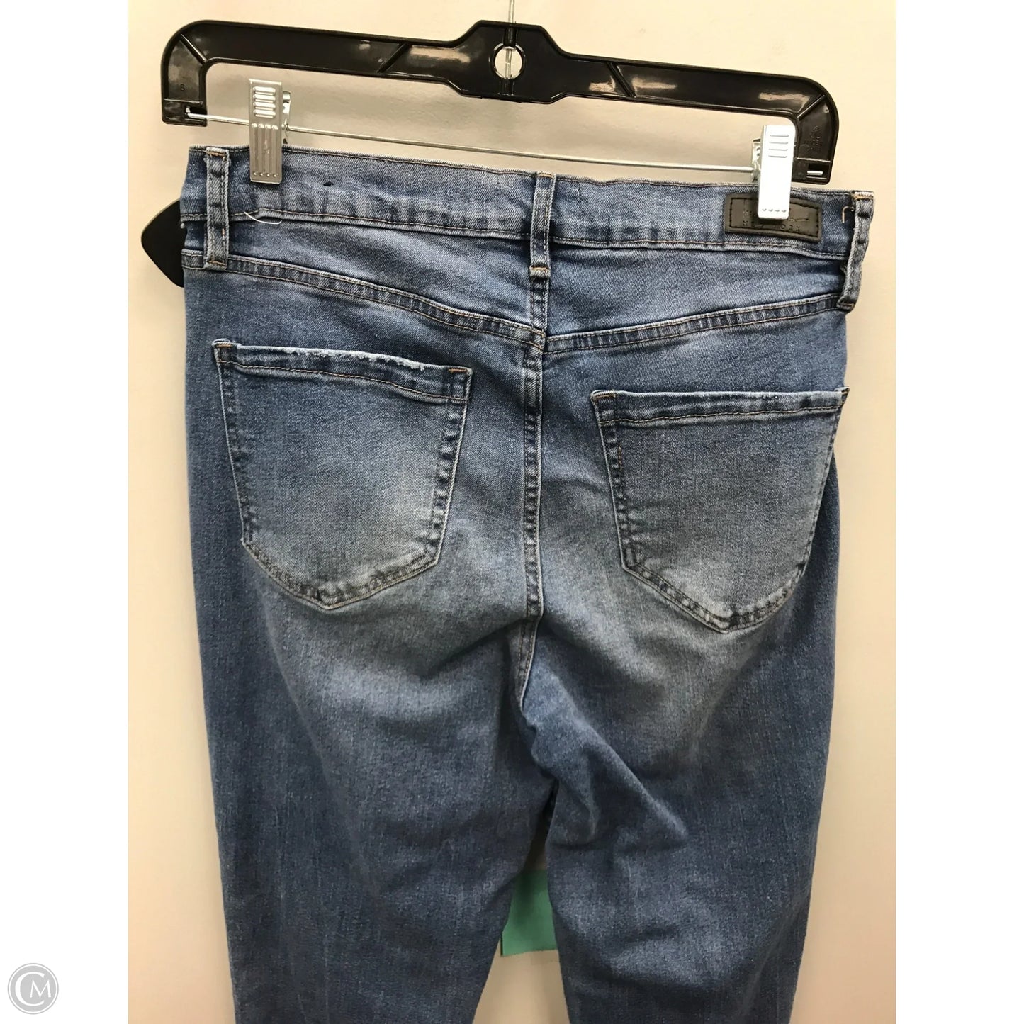Jeans Skinny By Nicole Miller In Blue Denim, Size: 8