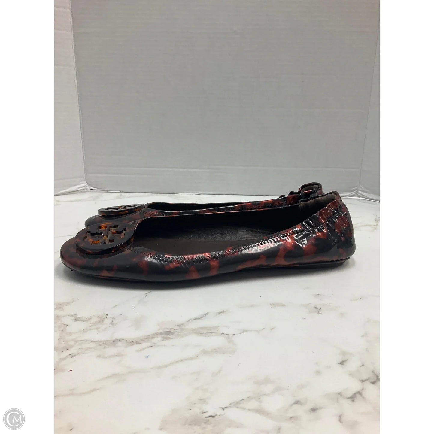 Shoes Designer By Tory Burch In Animal Print, Size: 10.5