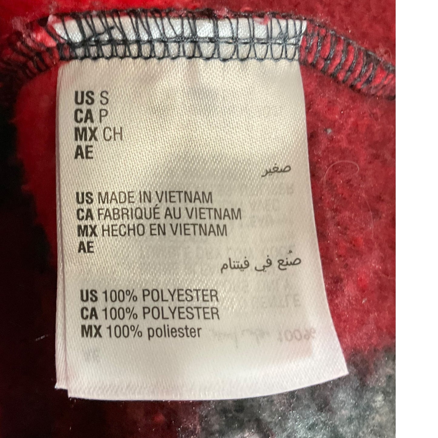 Sweater By Style And Company In Black & Red, Size: S