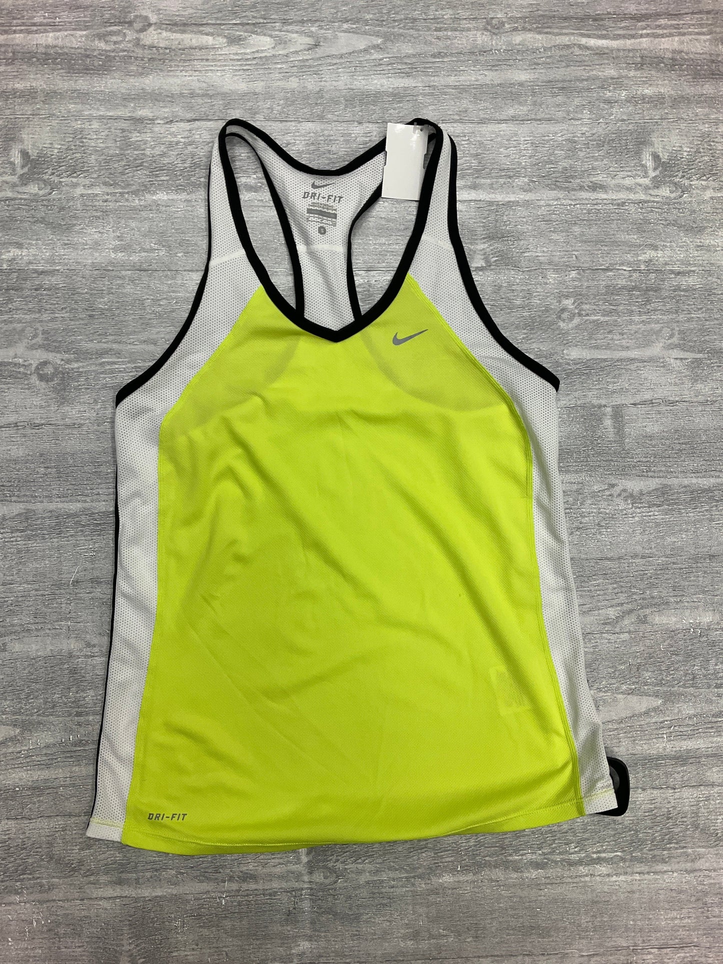 Athletic Tank Top By Nike Apparel In Green, Size: S