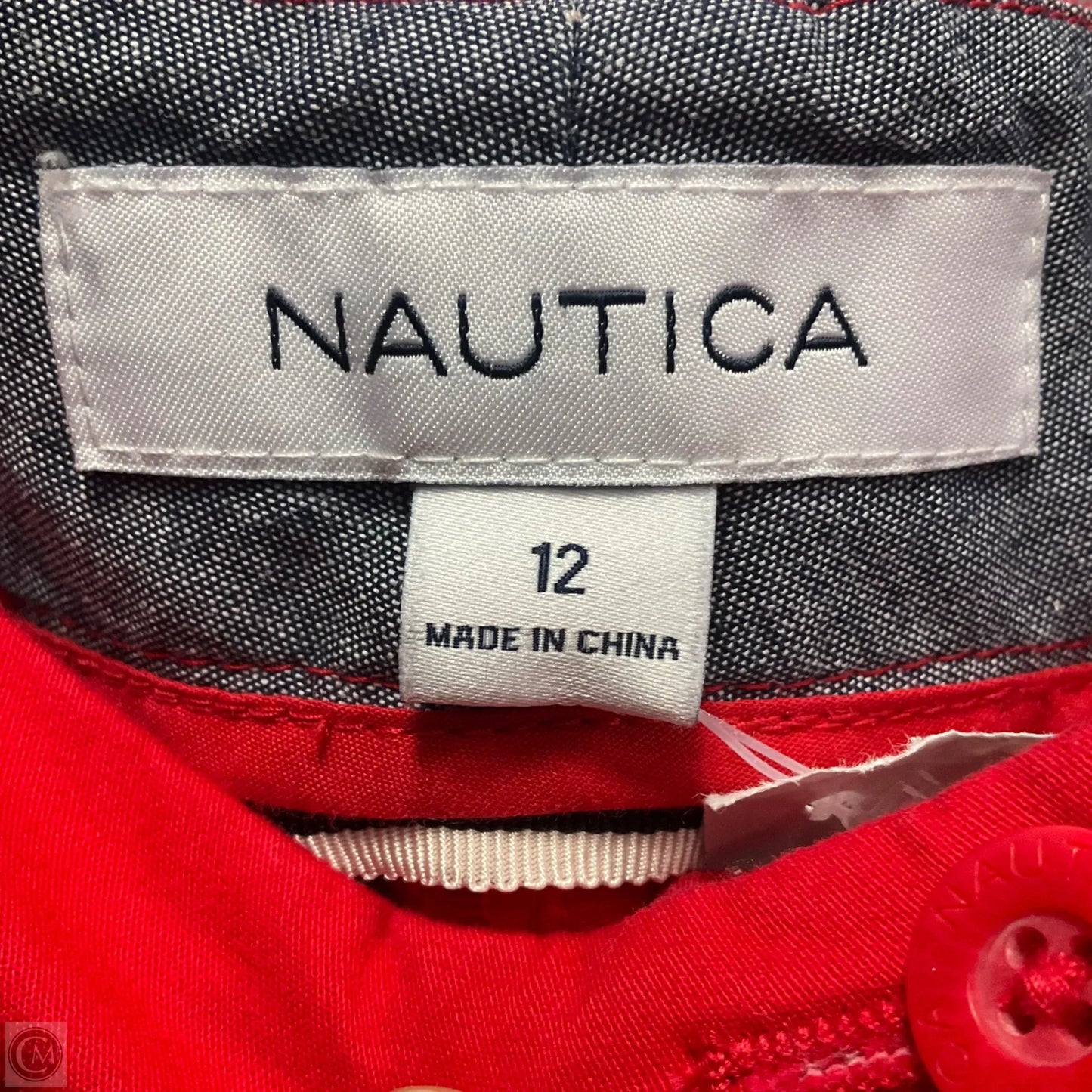 Shorts By Nautica In Red, Size: 12