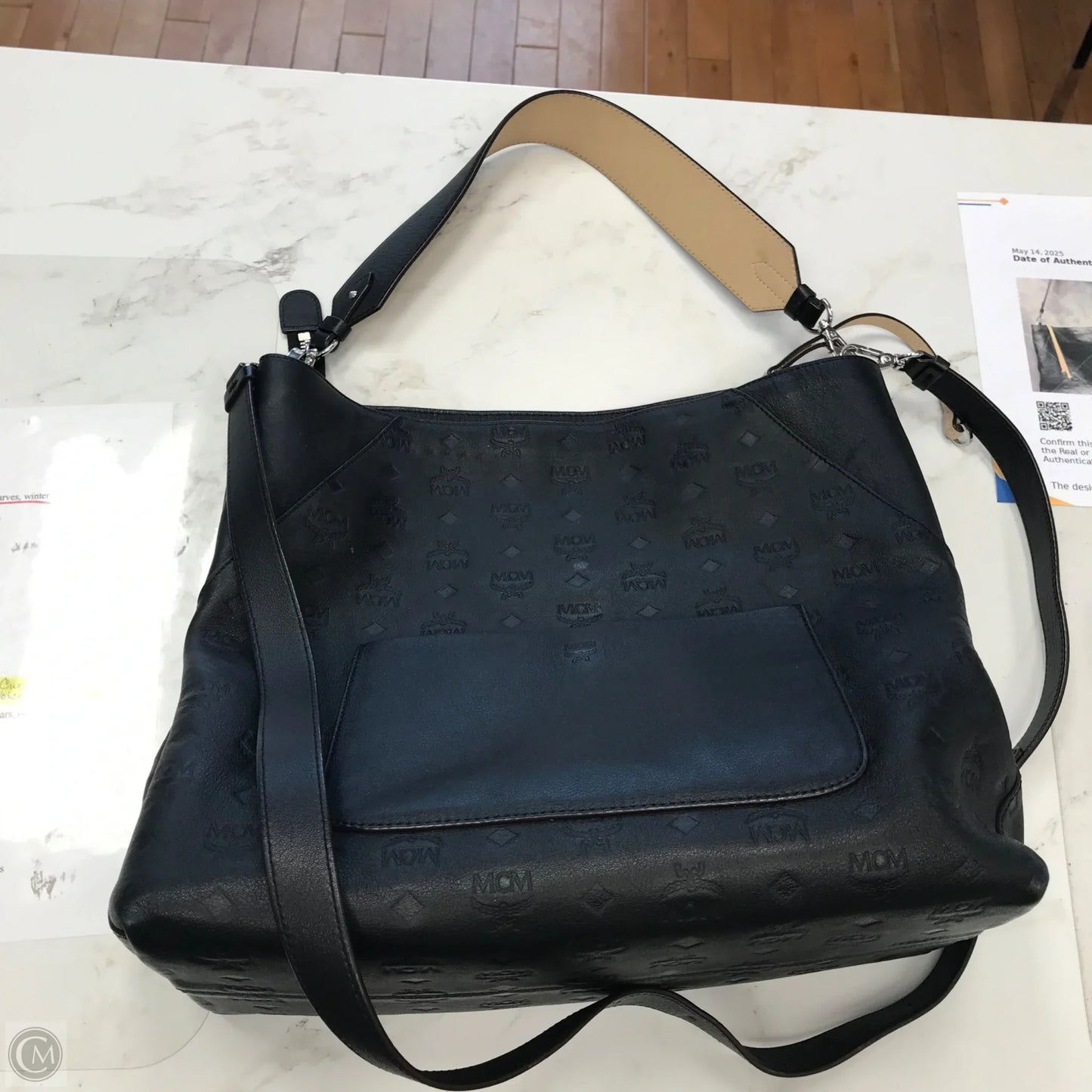 Handbag Luxury Designer By Mcm, Size: Large