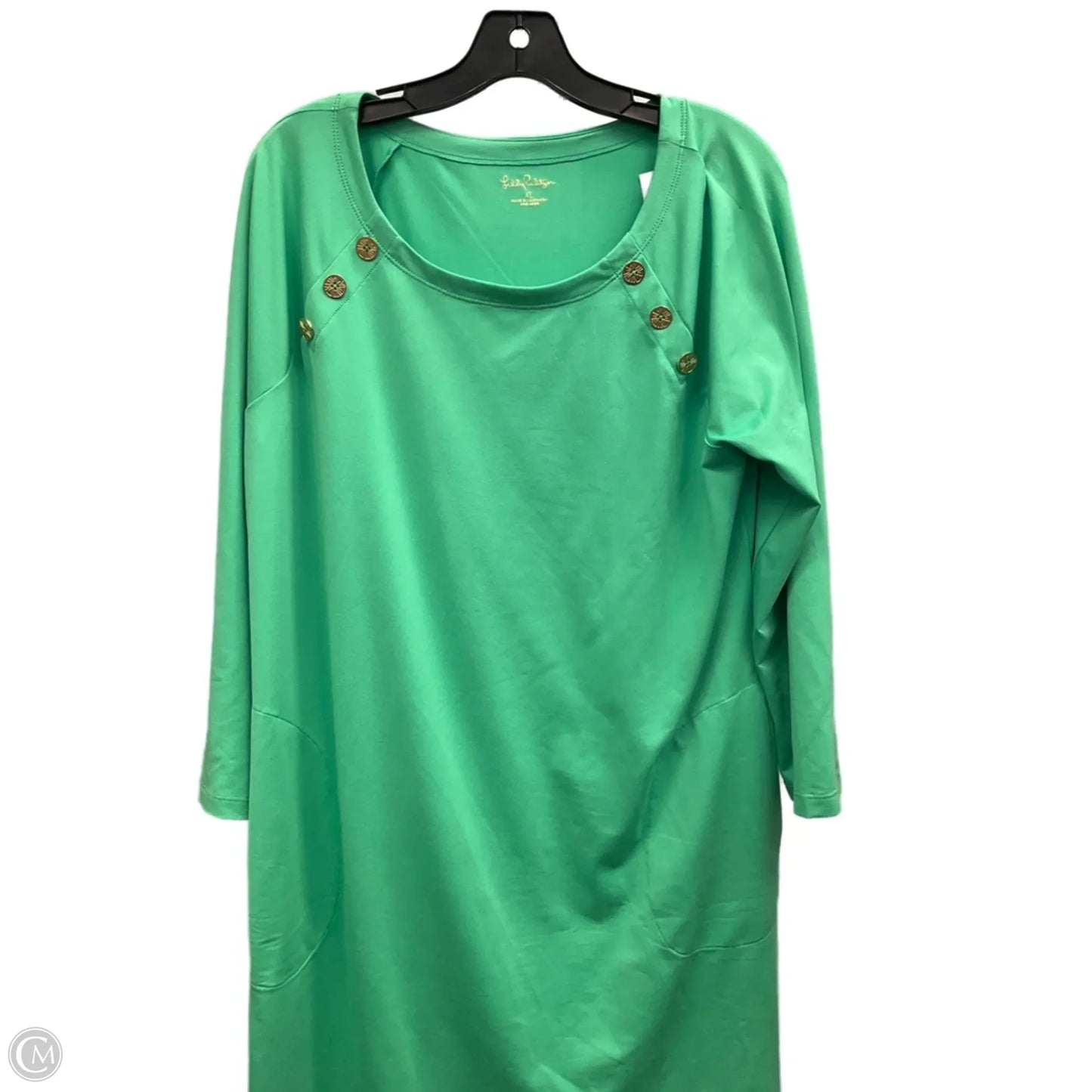 Dress Designer By Lilly Pulitzer In Green, Size: Xl