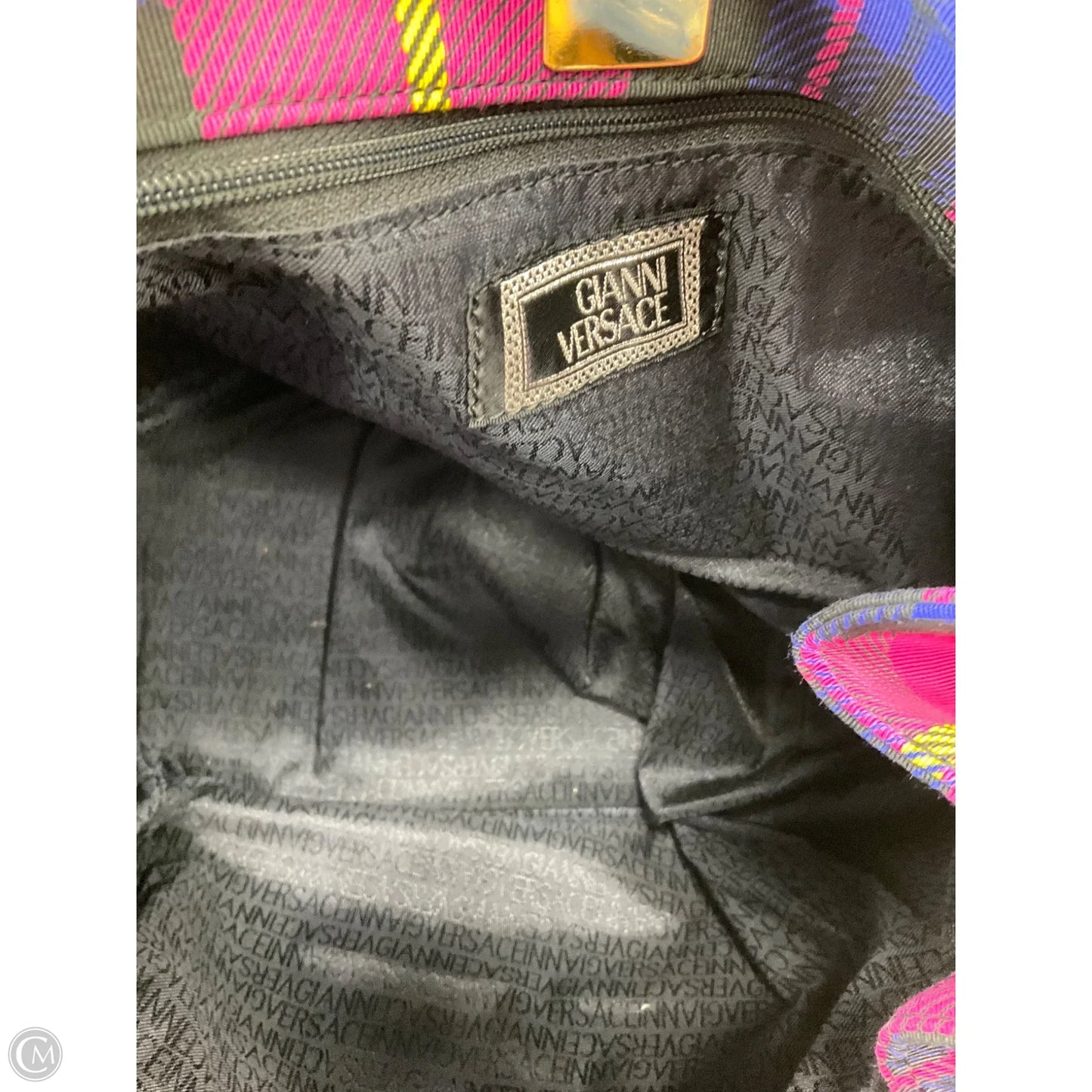 Handbag Luxury Designer By Versace, Size: Medium