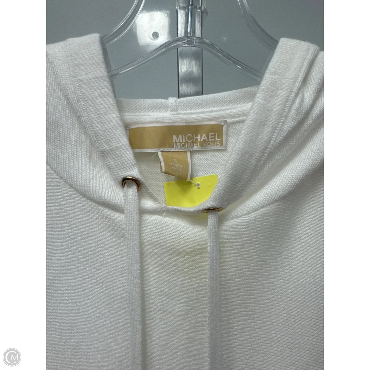 Sweater Designer By Michael Kors In Ivory, Size: S