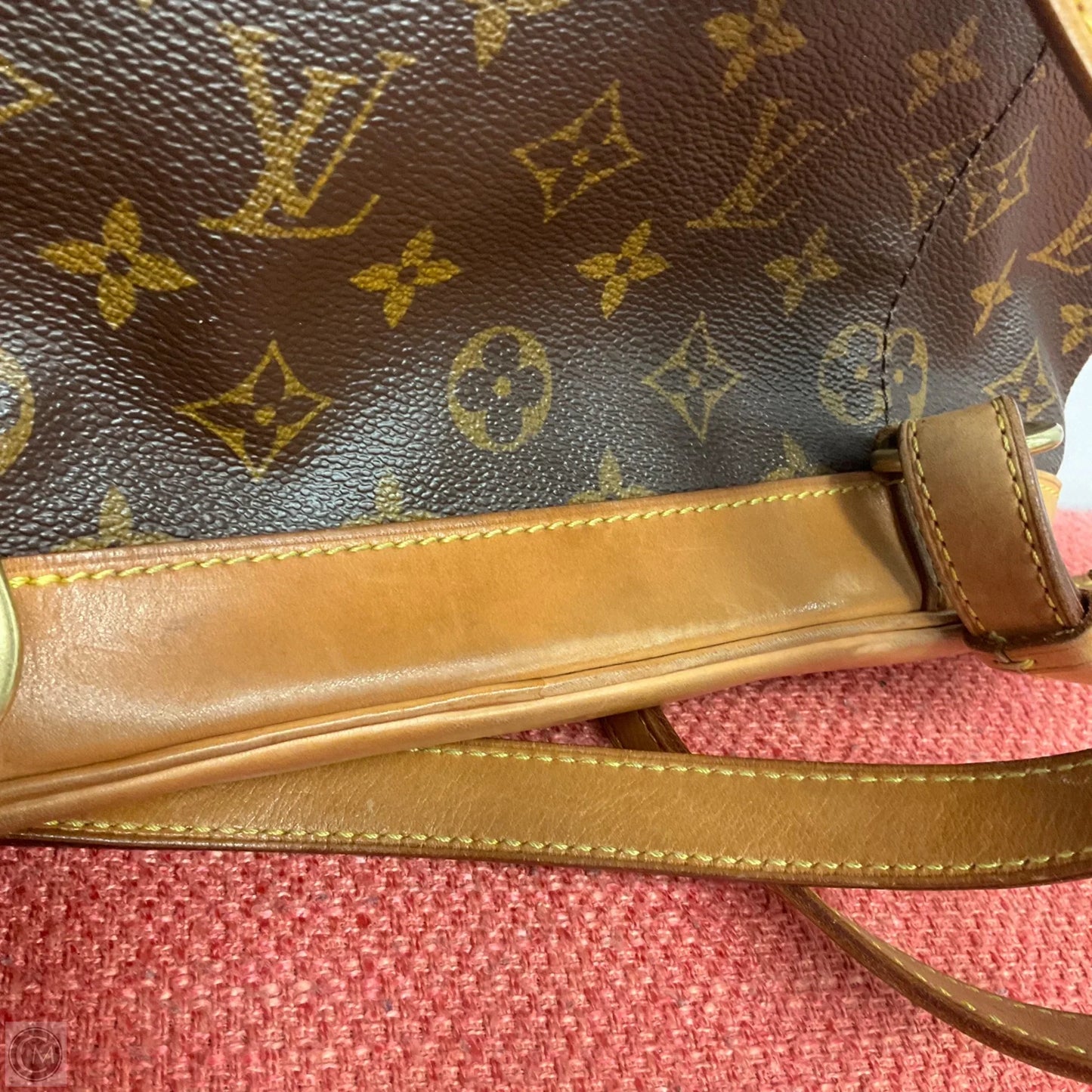 Backpack Luxury Designer By Louis Vuitton, Size: Medium