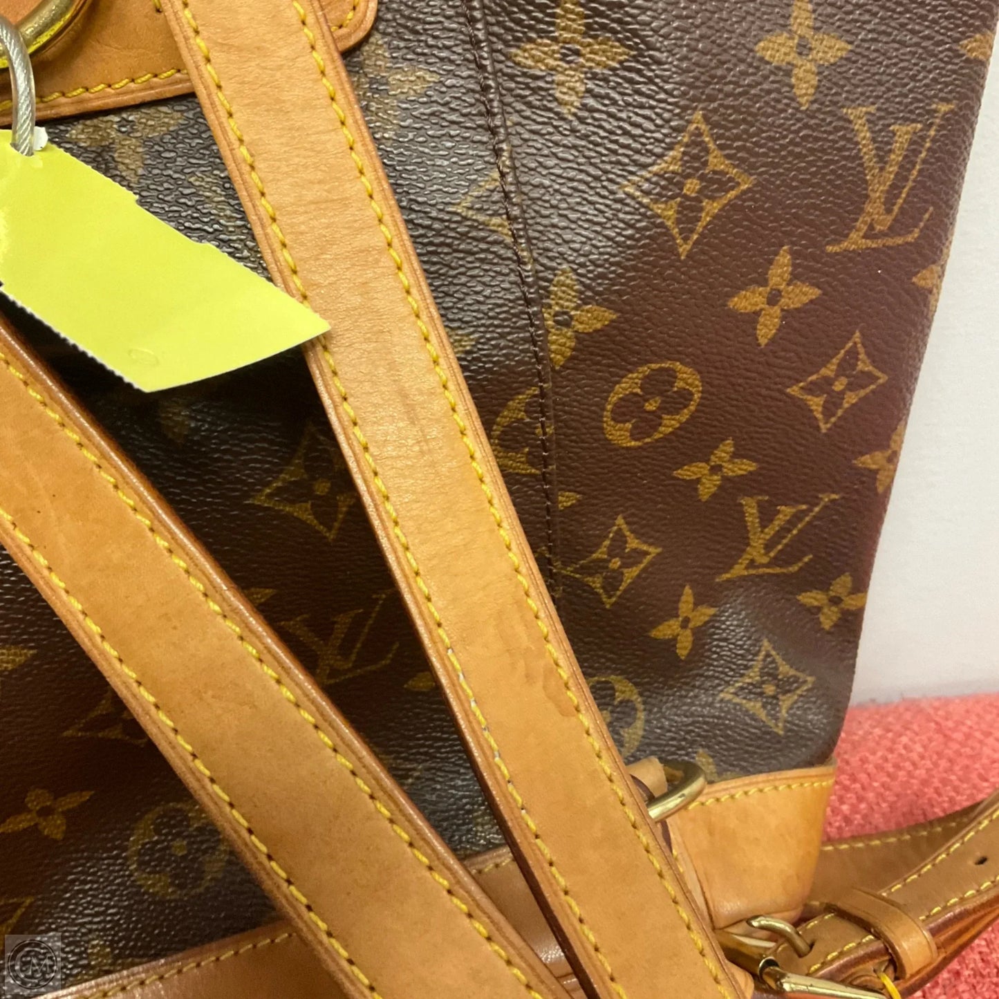 Backpack Luxury Designer By Louis Vuitton, Size: Medium