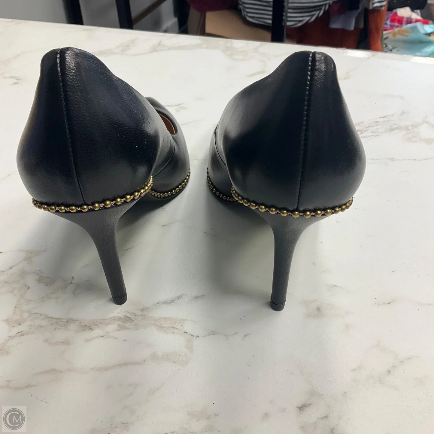 Shoes Designer By Coach In Black, Size: 9