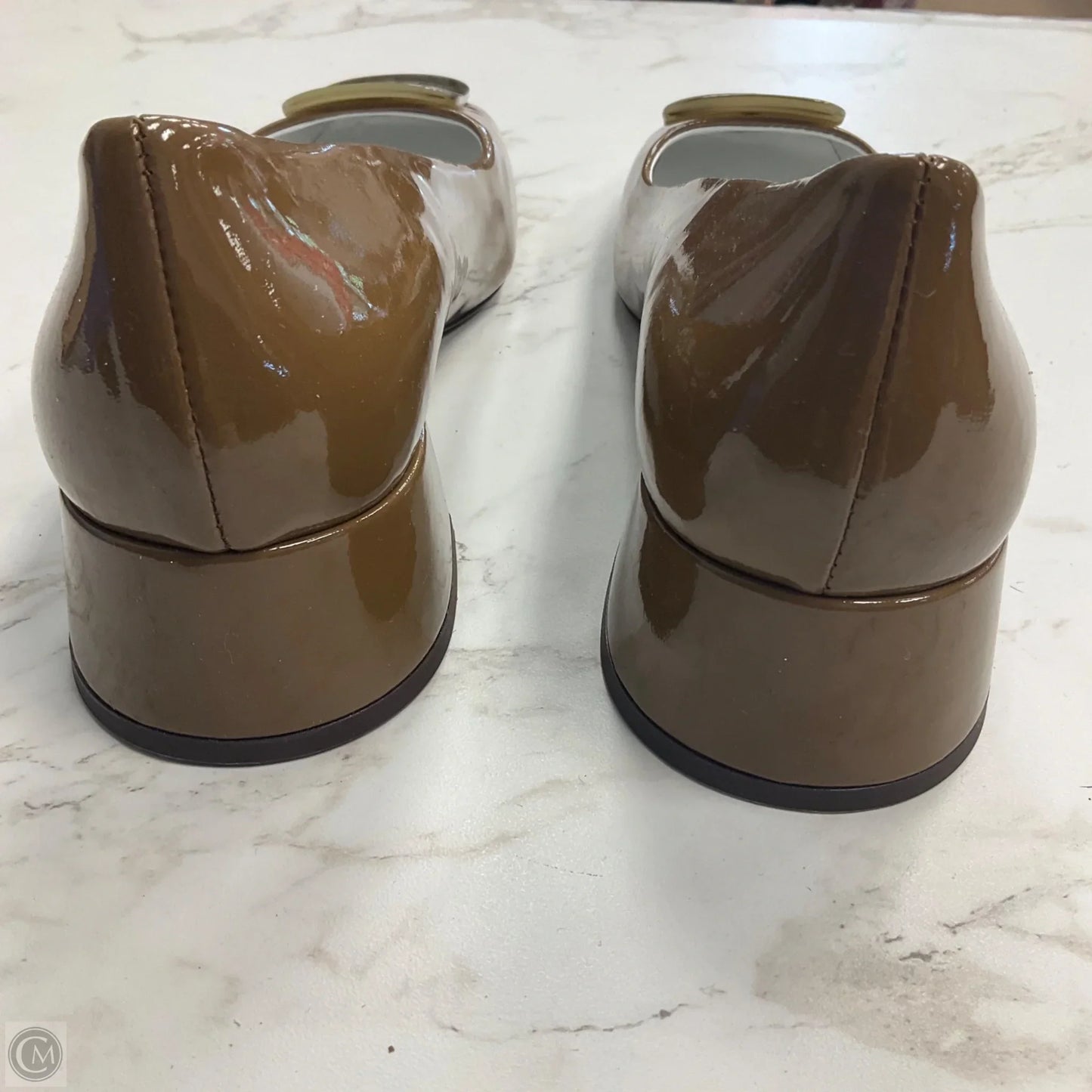 Shoes Designer By Tory Burch In Brown, Size: 8