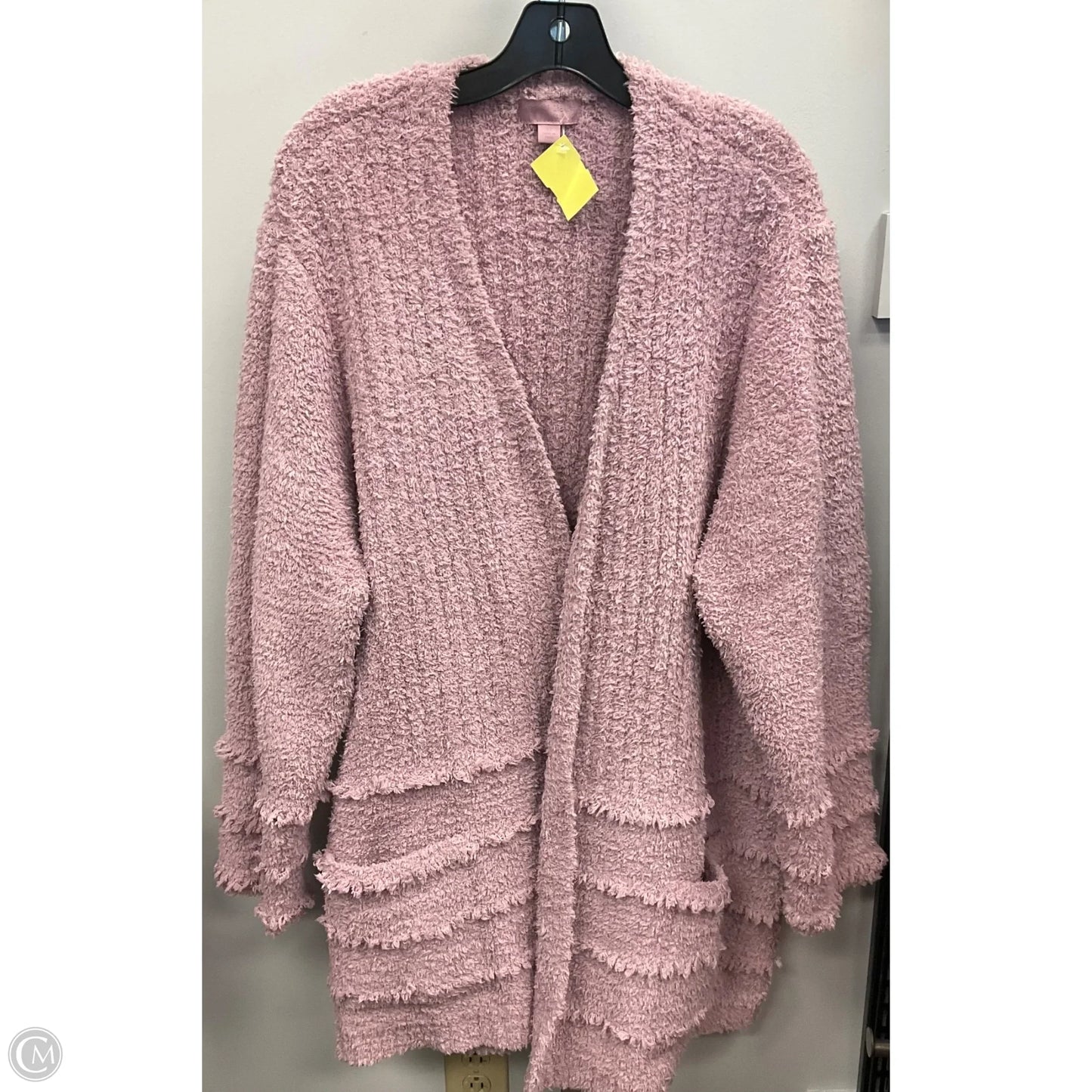 Sweater Cardigan By Barefoot Dreams In Mauve, Size: 3x