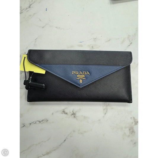 Wallet Luxury Designer By Prada, Size: Large