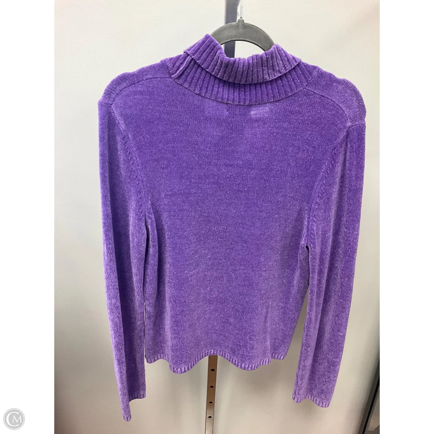 Top Long Sleeve By Rafaella In Purple, Size: L
