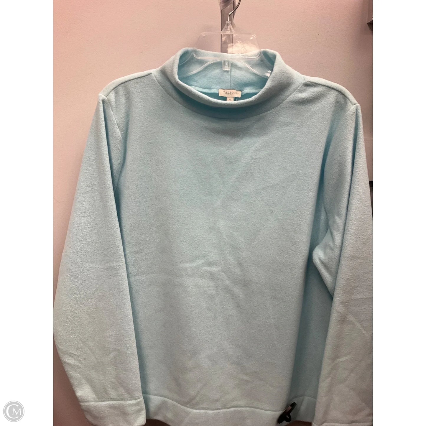 Top Long Sleeve By Talbots In Blue, Size: Xl