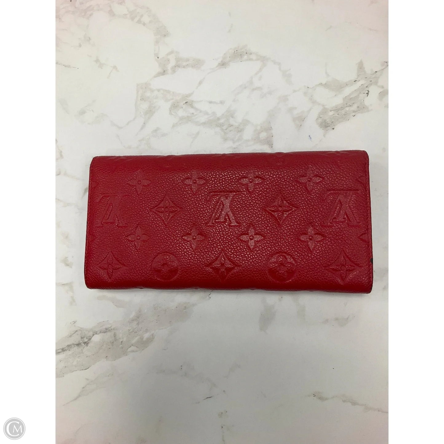 Wallet Luxury Designer By Louis Vuitton, Size: Large