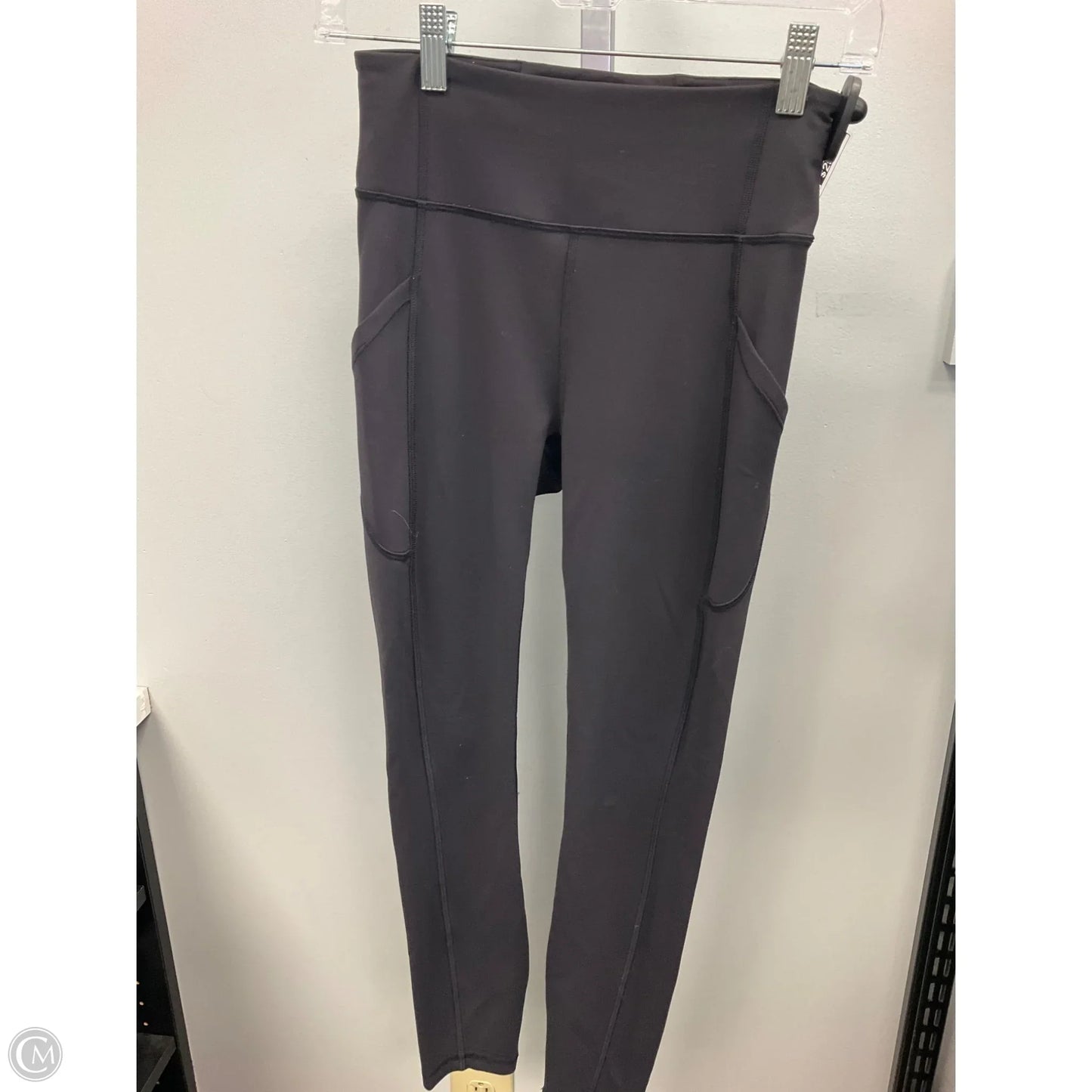 Athletic Capris By Lululemon In Black, Size: 4