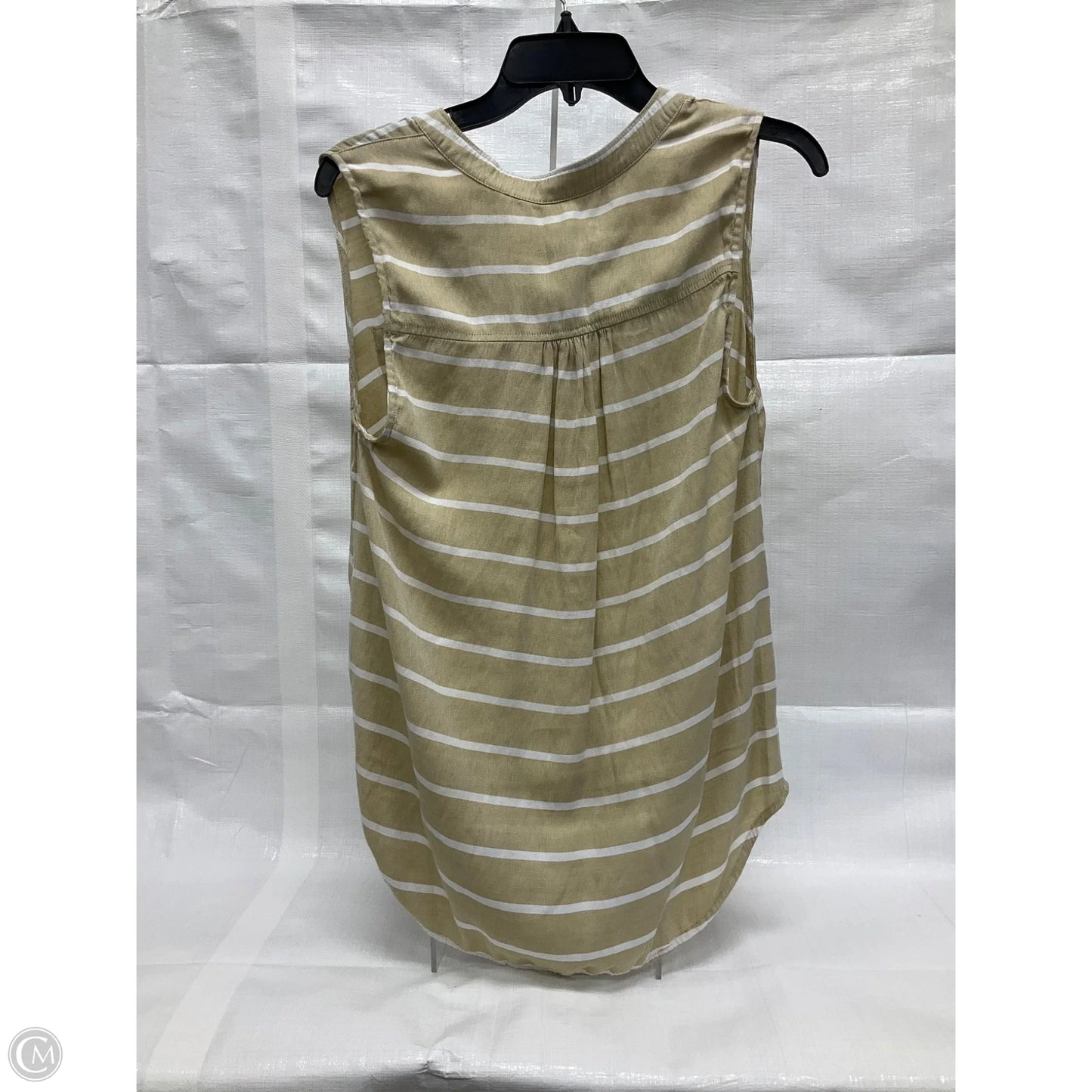 Top Sleeveless By Carve Designs In Tan, Size: Xs