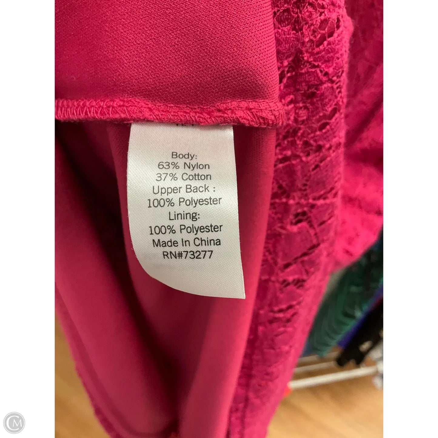 Dress Casual Midi By Apt 9 In Pink, Size: 6