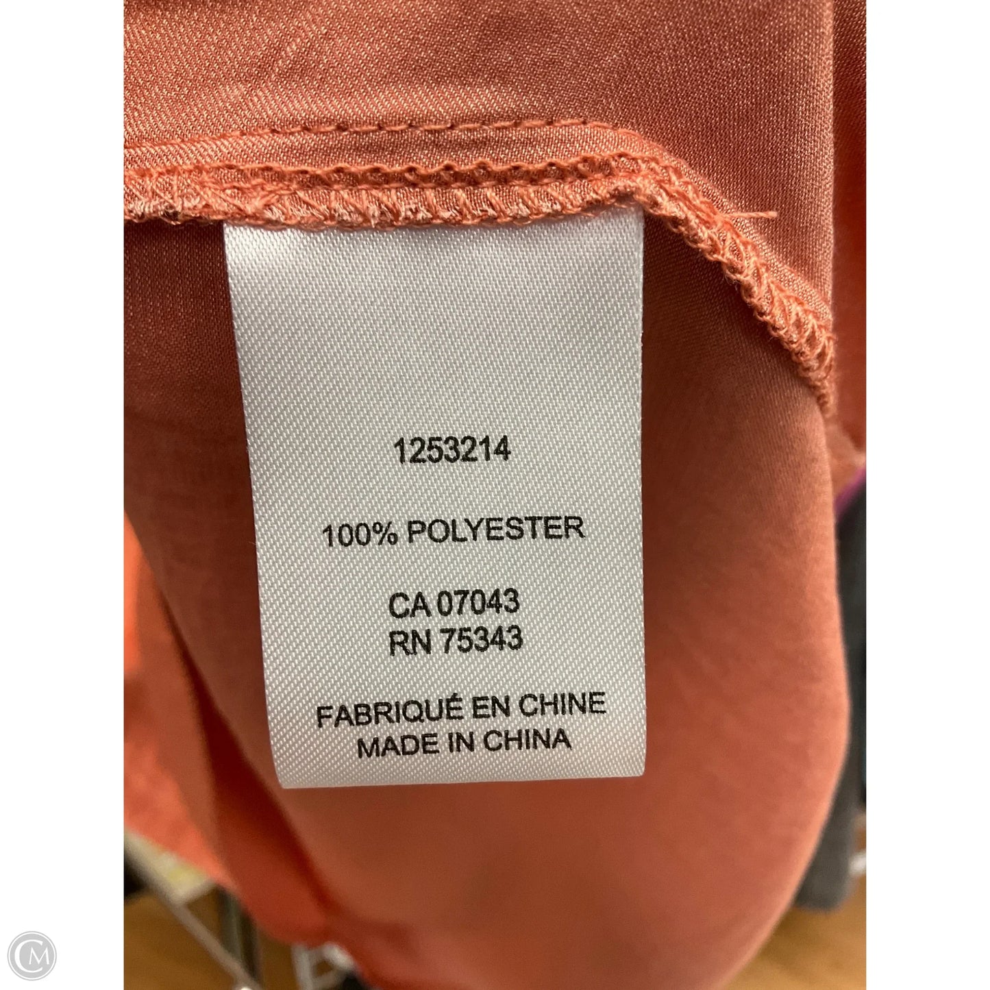 Top Sleeveless By Rachel Zoe In Orange, Size: S