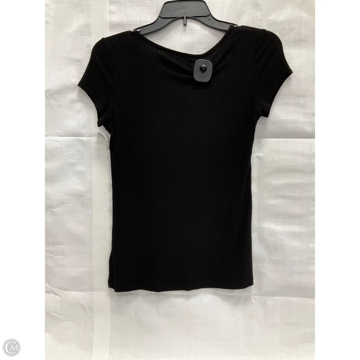 Top Short Sleeve Basic By Rachel Zoe In Black, Size: M