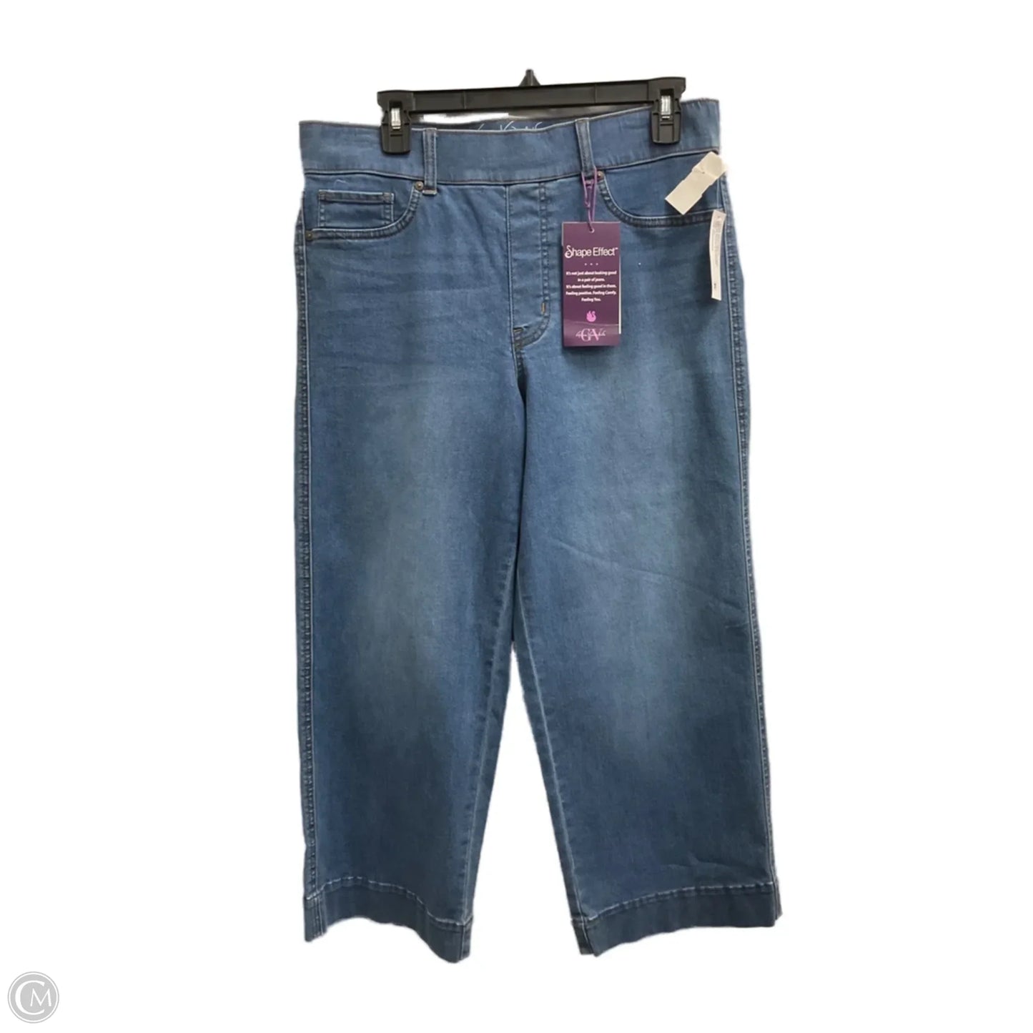 Pants Cropped By Gloria Vanderbilt In Blue Denim, Size: 10