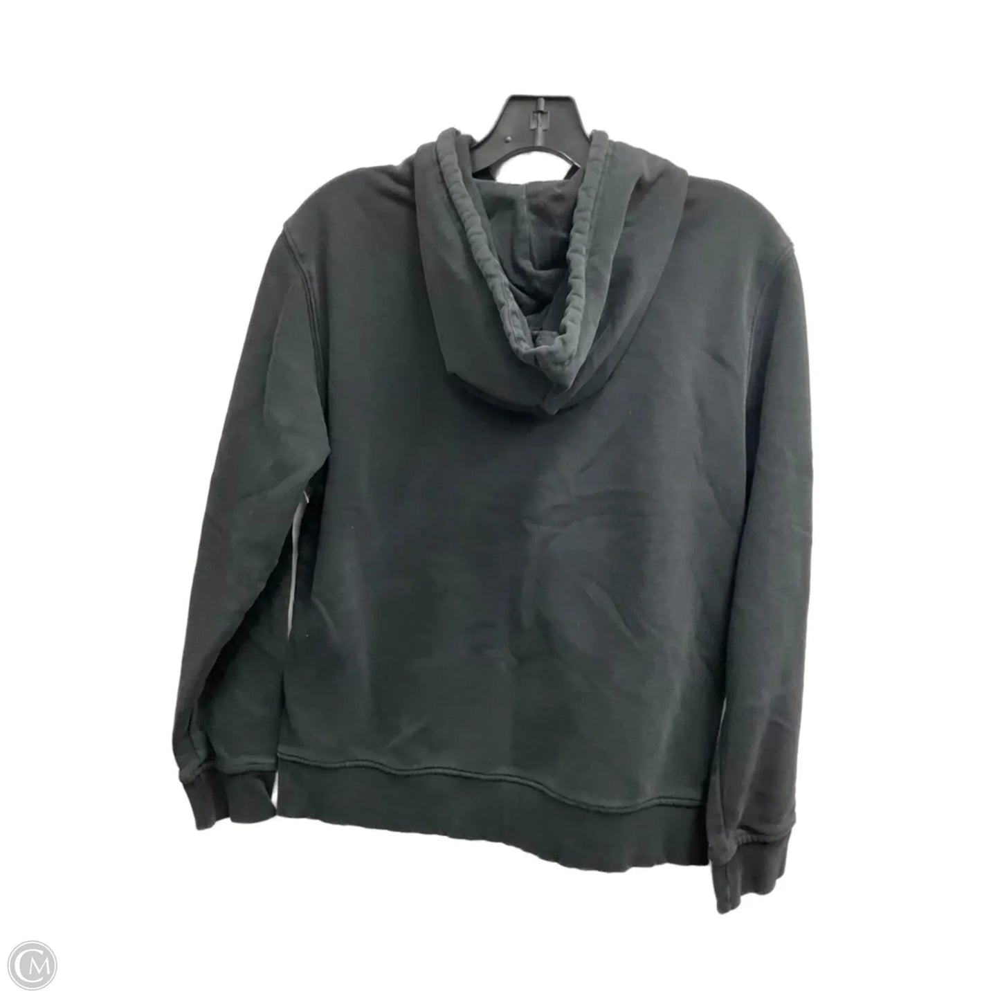 Athletic Sweatshirt Hoodie By Adidas In Black, Size: S