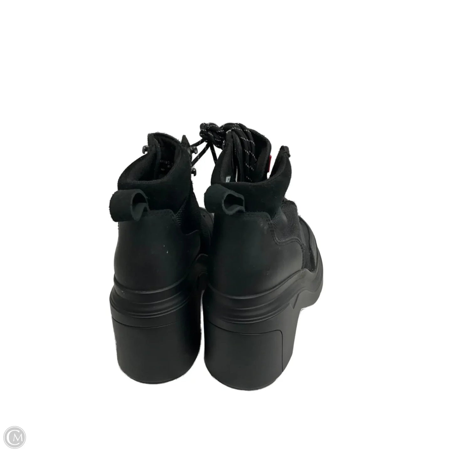 Boots Ankle Heels By Hunter In Black, Size: 8