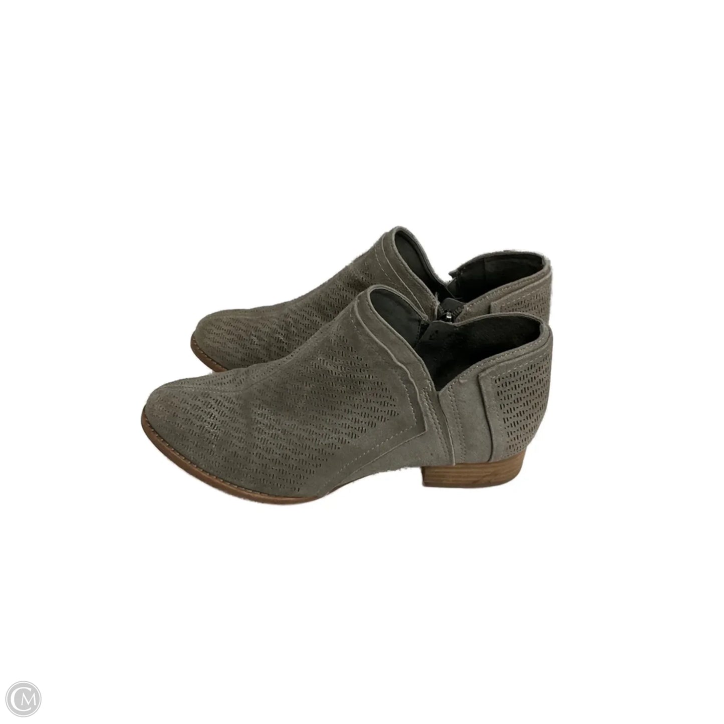 Boots Ankle Heels By Vince Camuto In Grey, Size: 8