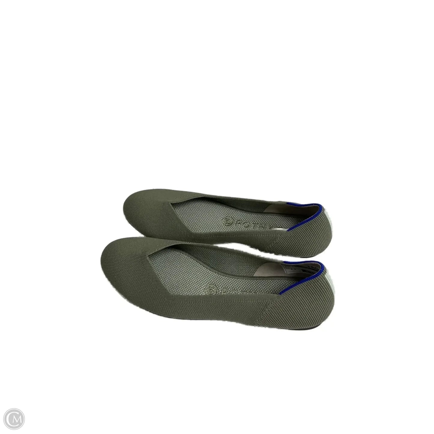 Shoes Flats By Rothys In Green, Size: 8.5