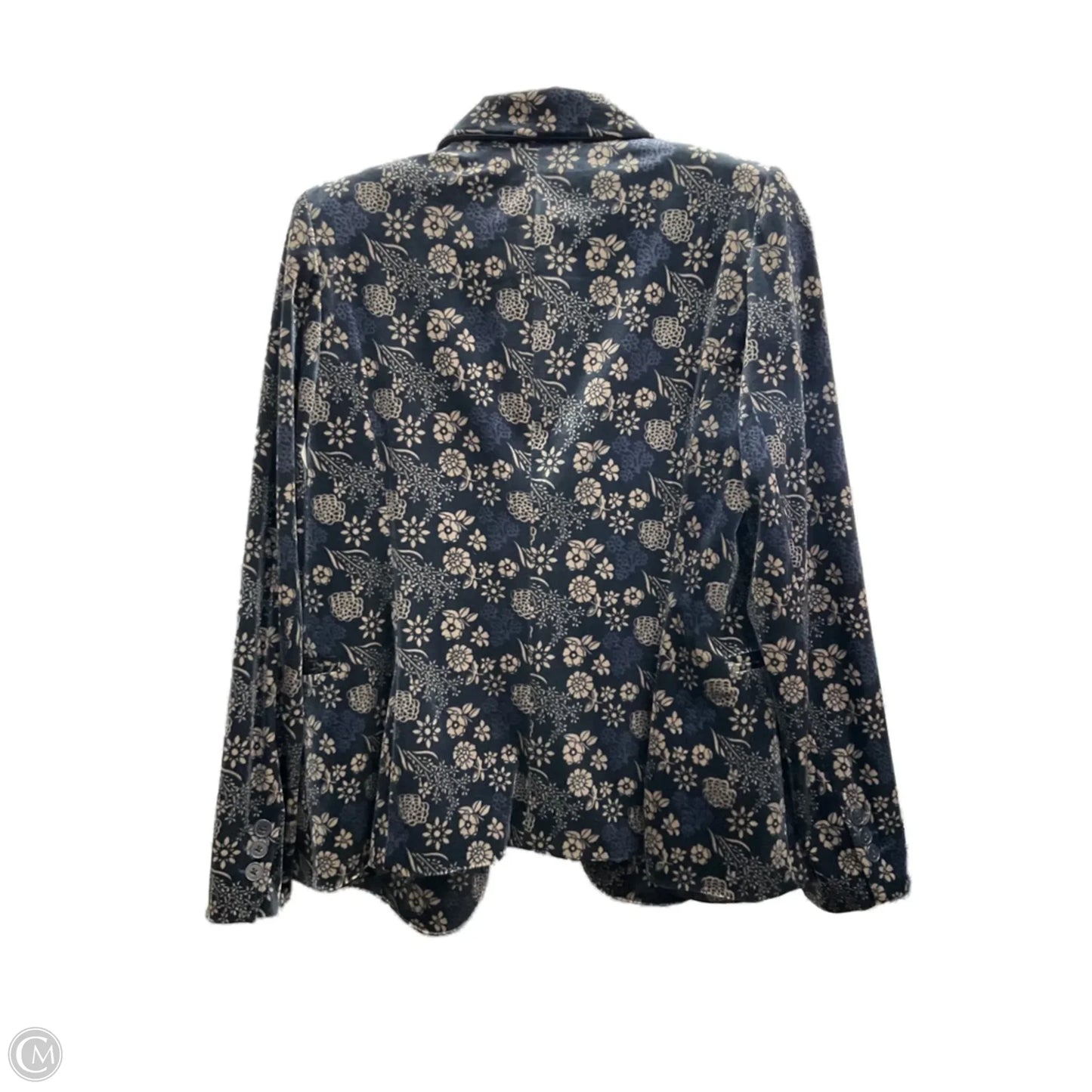 Blazer By Carolina Belle In Blue, Size: M