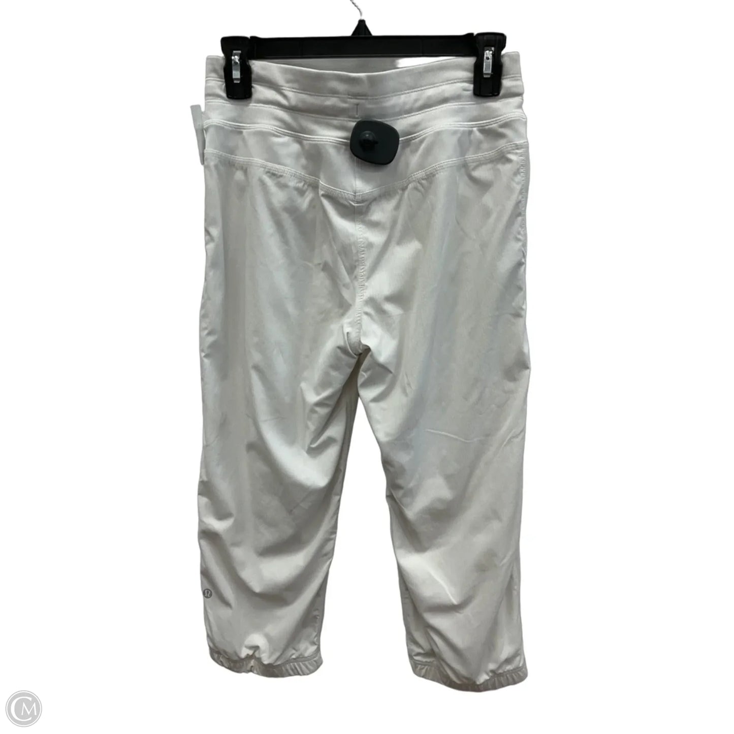 Athletic Capris By Lululemon In White, Size: 6