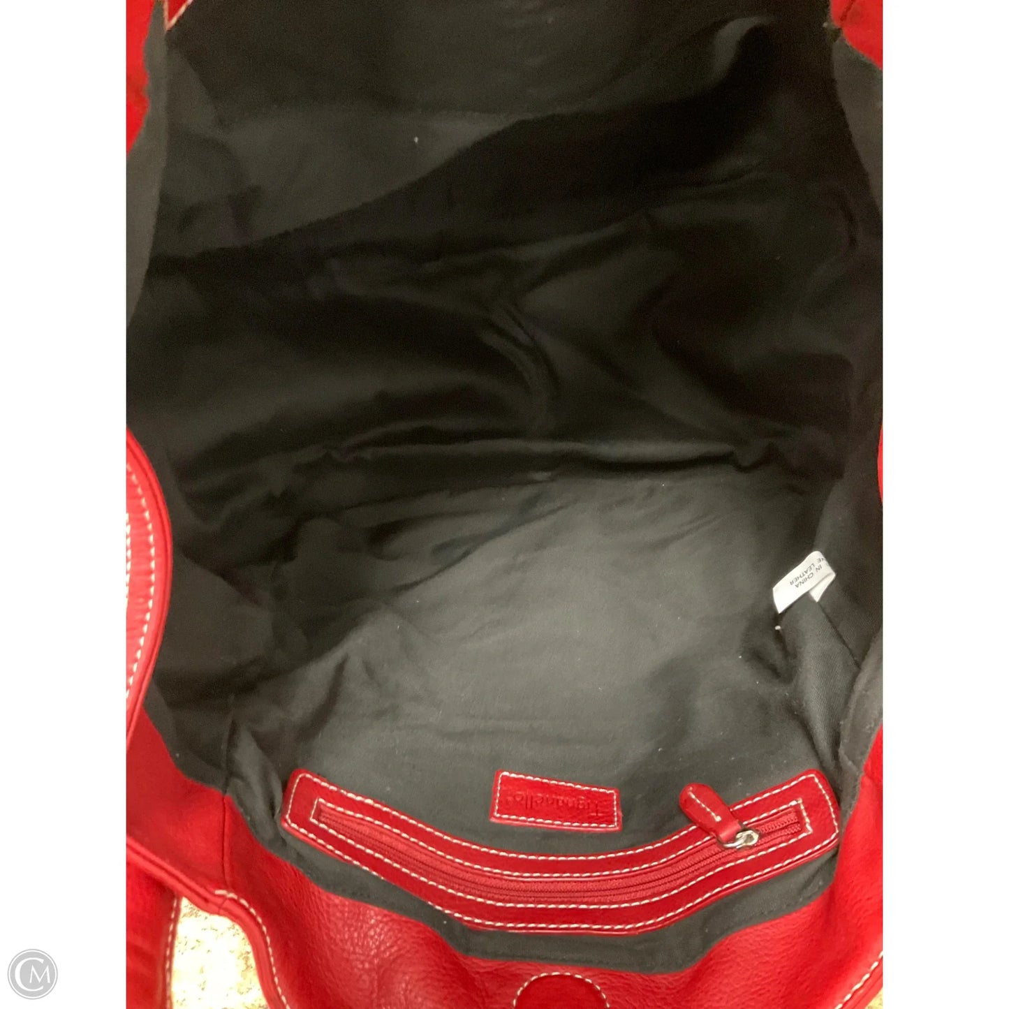 Handbag Leather By Tignanello Purses, Size: Large
