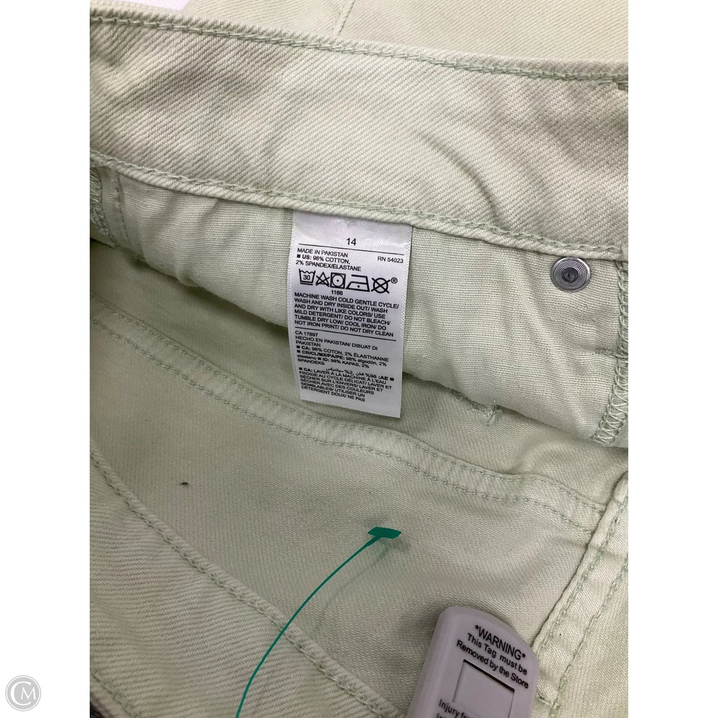 Shorts By Old Navy In Green, Size: 14