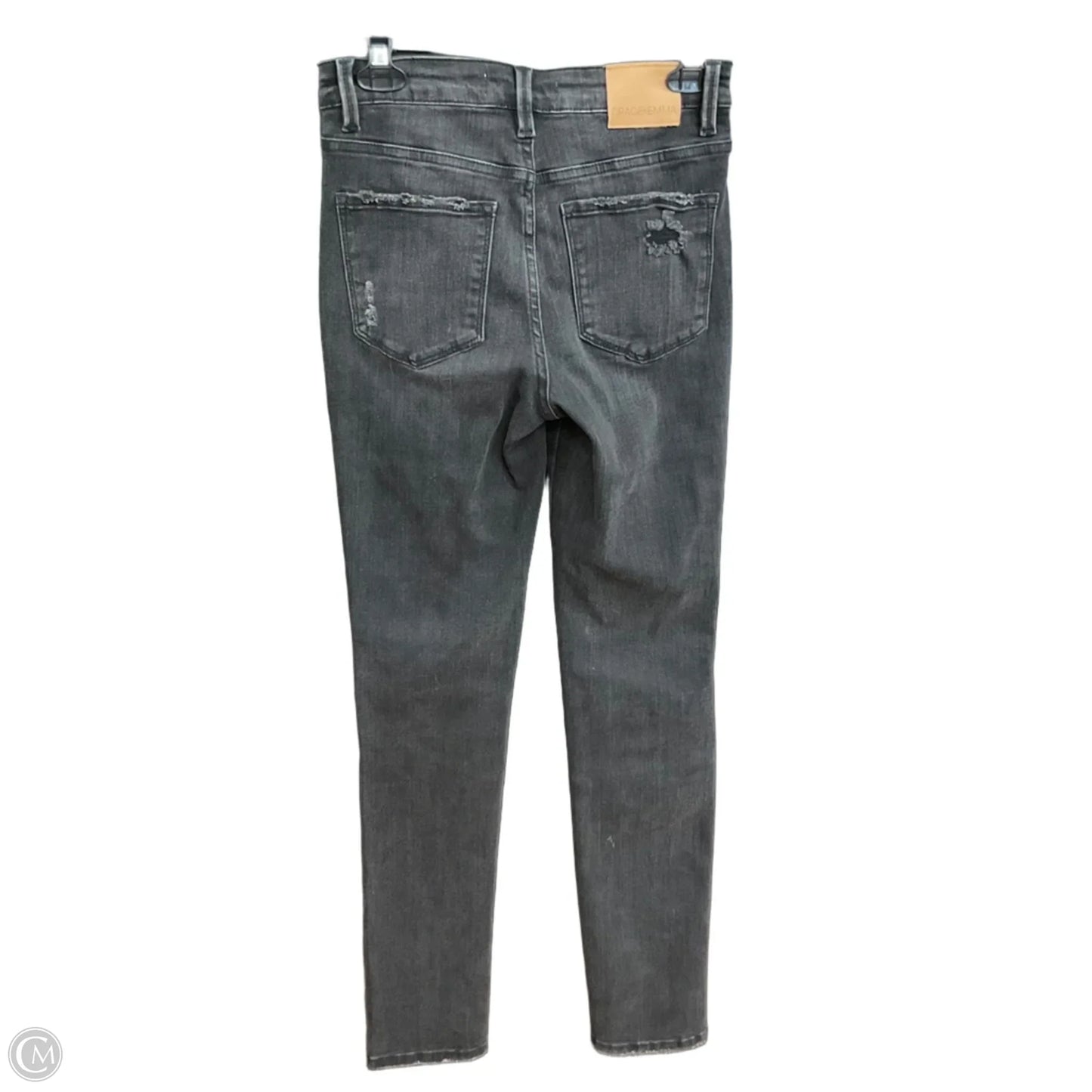 Jeans Skinny By Clothes Mentor In Black Denim, Size: 6