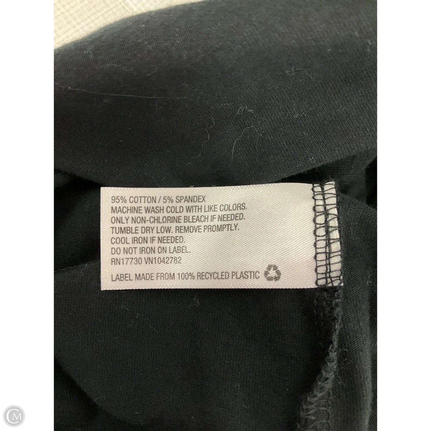 Athletic Tank Top By Mossimo In Black, Size: M