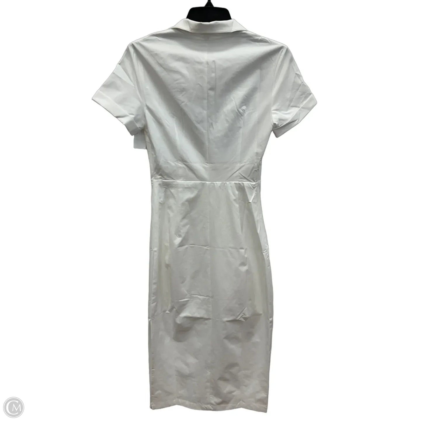 Dress Casual Midi By Cmb In White, Size: Xs