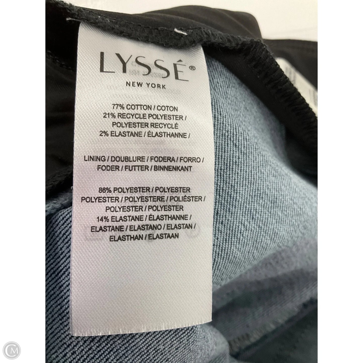 Jeans Skinny By Lysse In Blue, Size: S