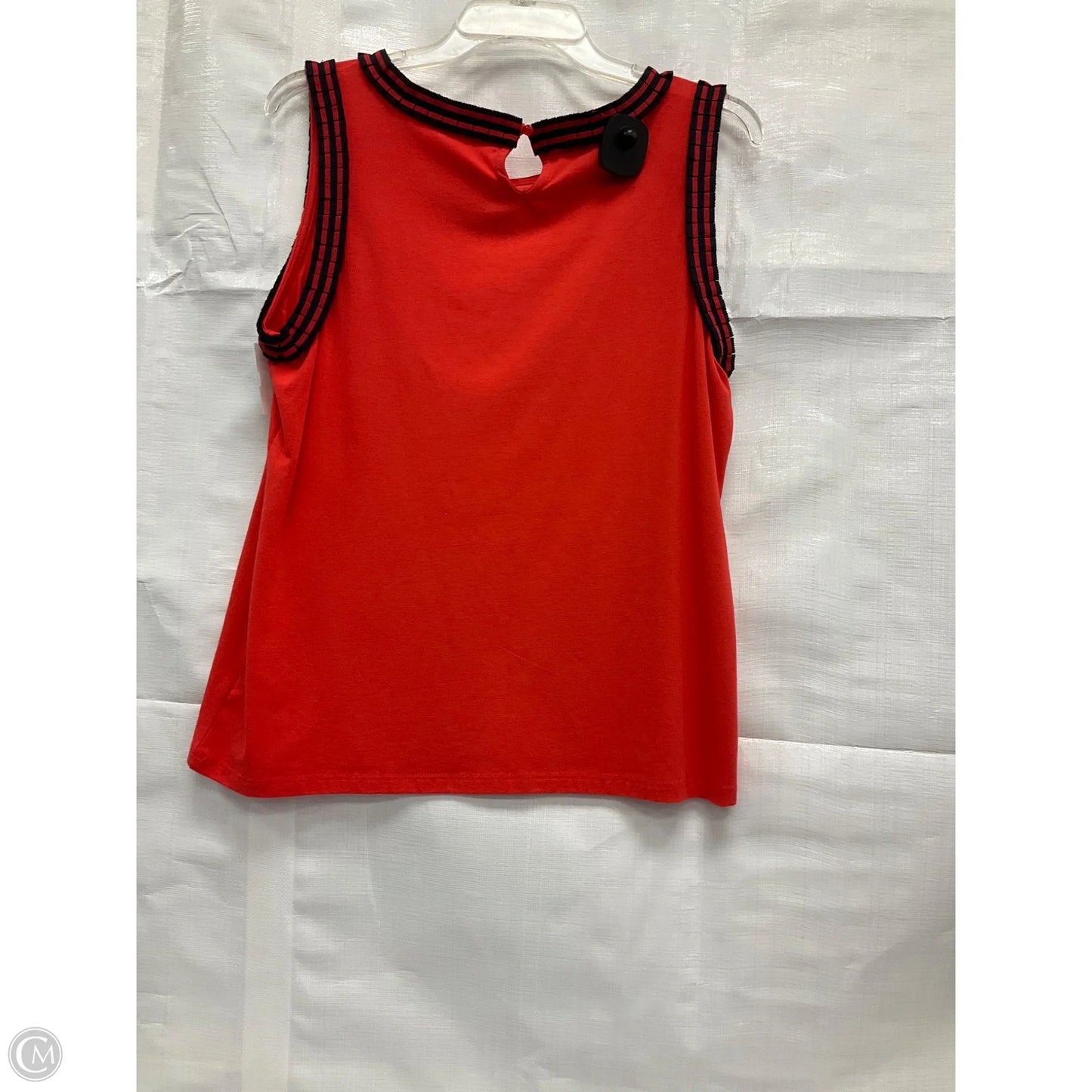 Top Sleeveless By Talbots In Orange, Size: Lp