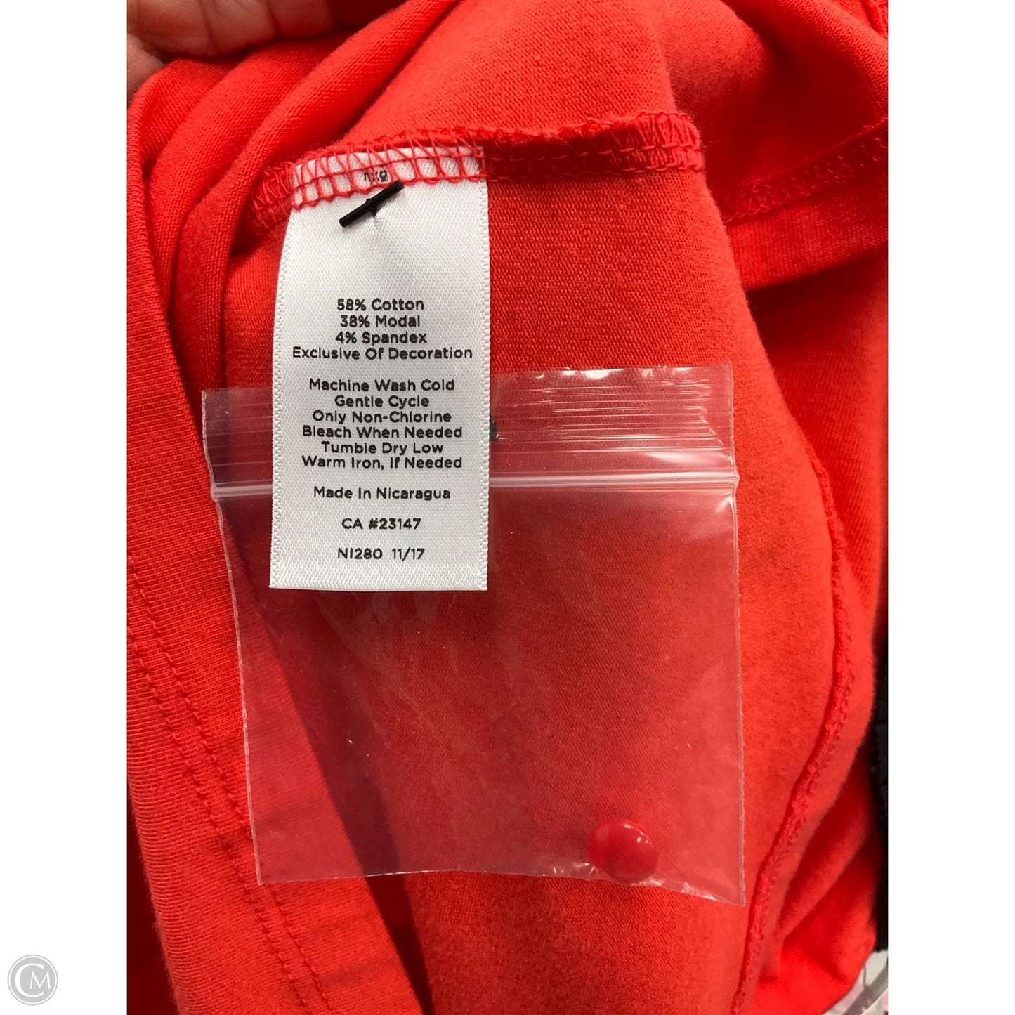Top Sleeveless By Talbots In Orange, Size: Lp