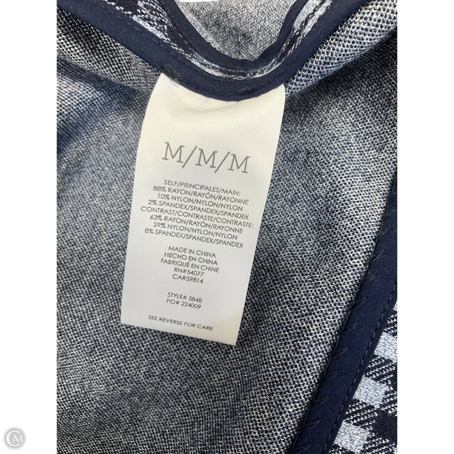 Blazer By Cabi In Blue, Size: M