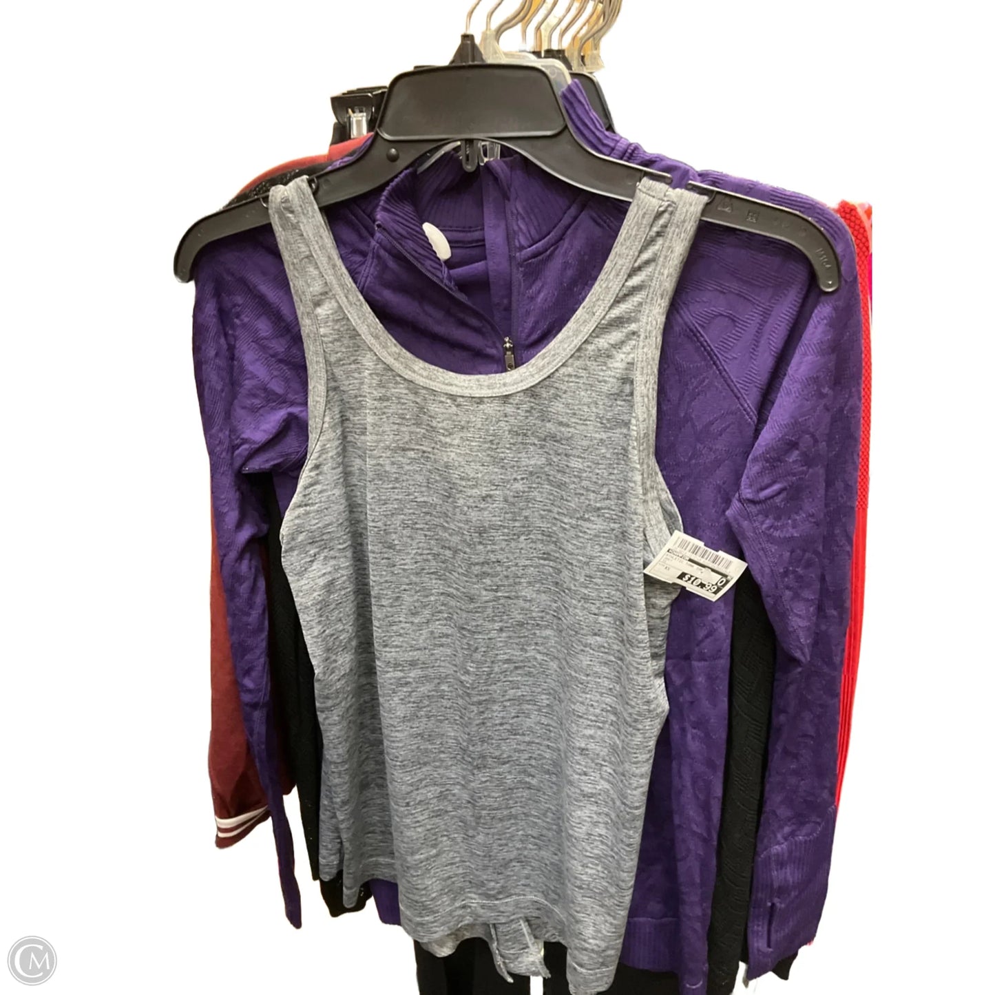 Athletic Tank Top By Champion In Grey, Size: Xs